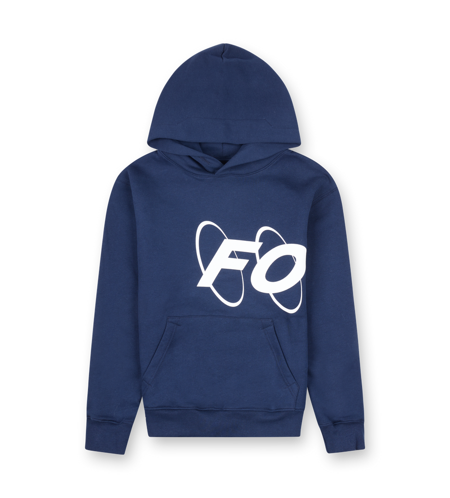 Big Circles Hoodie Marine Blue