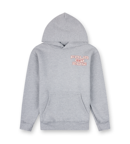 Bold Hoodie Grey Melange