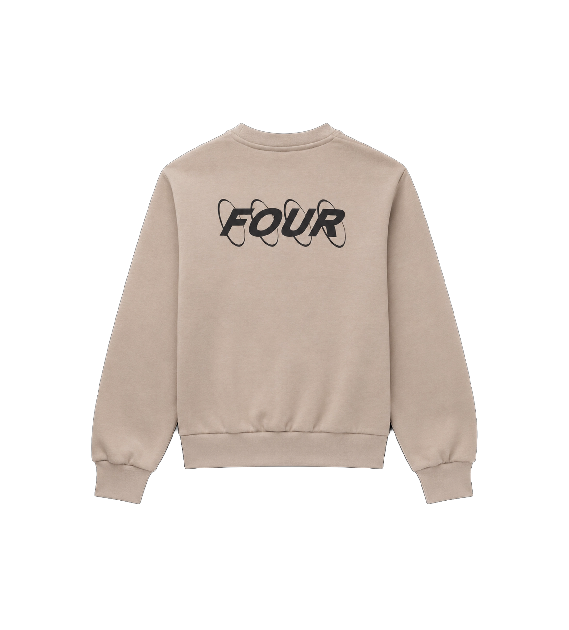 Circles Logo Crewneck Vintage kaki