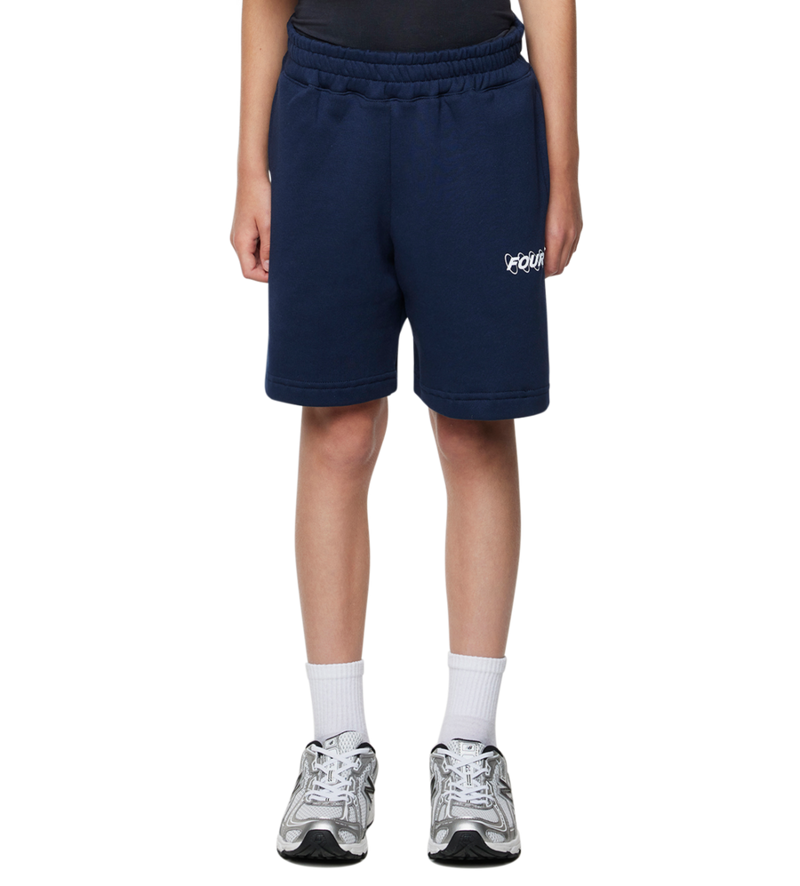 FOUR Circles Logo Shorts in Marine Blue