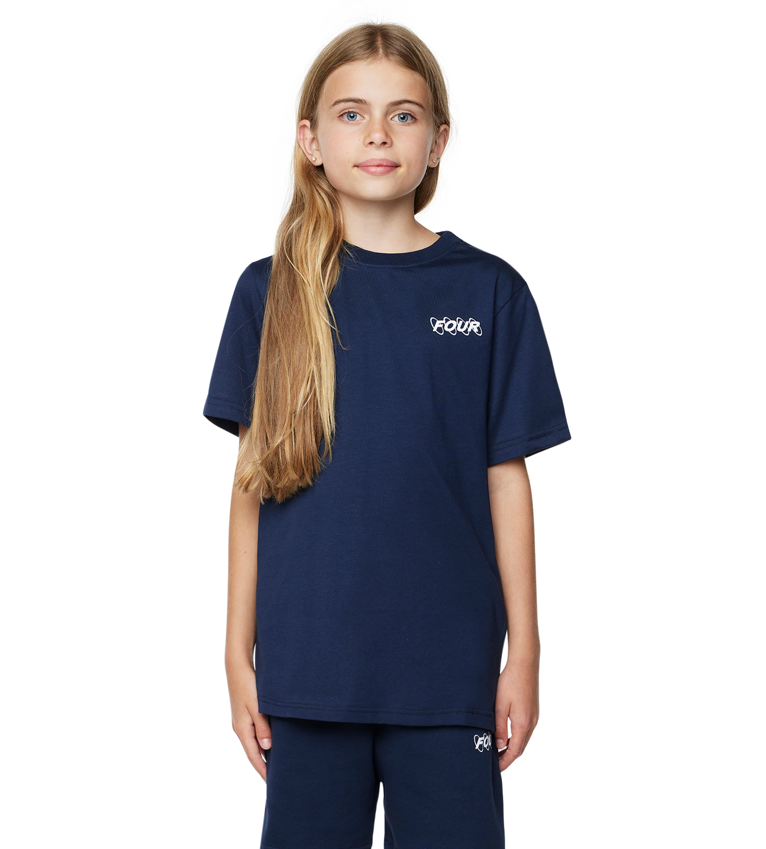FOUR Circles Logo T-shirt in Marine Blue