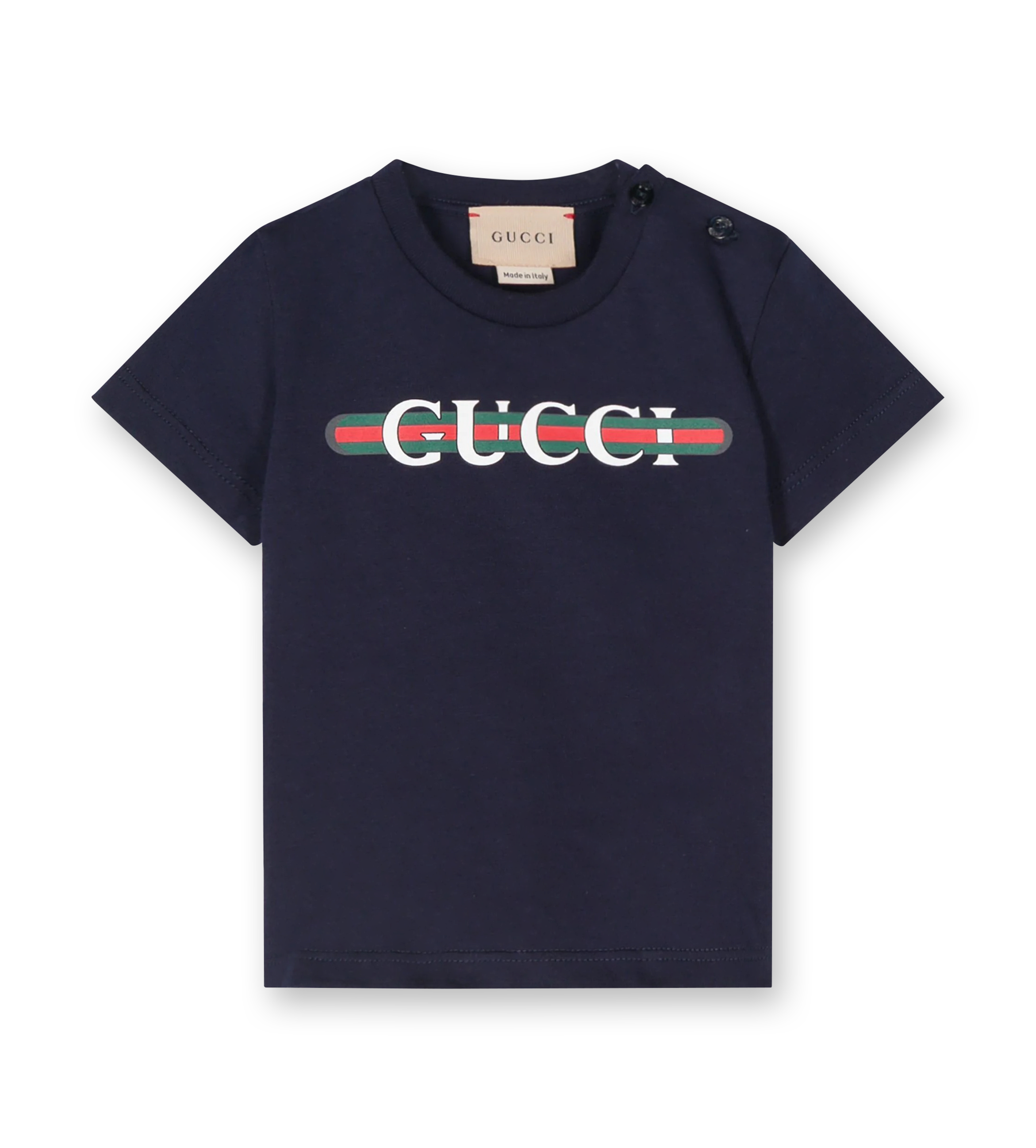 Baby Logo Print T shirt Dark Night Sky FOUR Kids