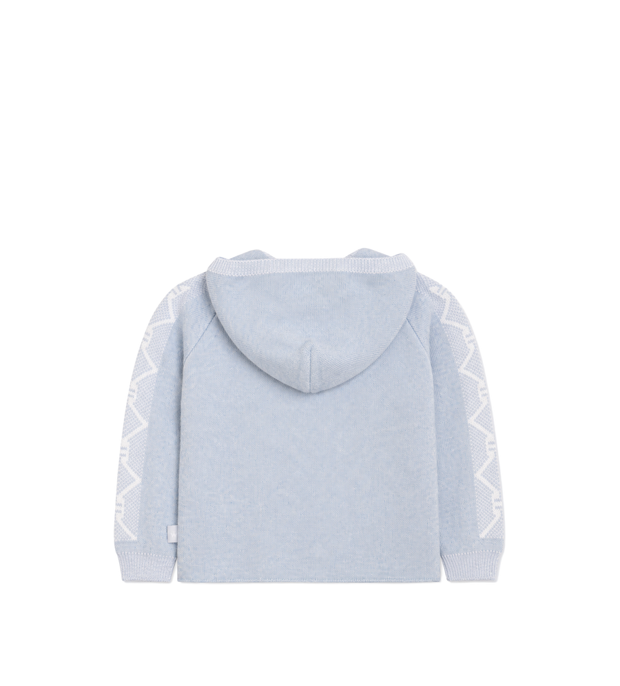 Baby Met capuchon Knitted Jas van Azzuro