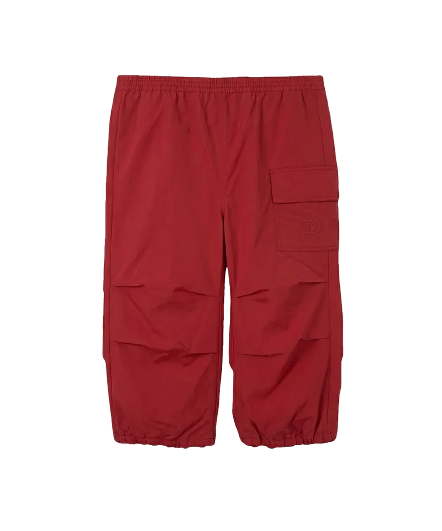 Gucci Baby Nylon Pants in Red