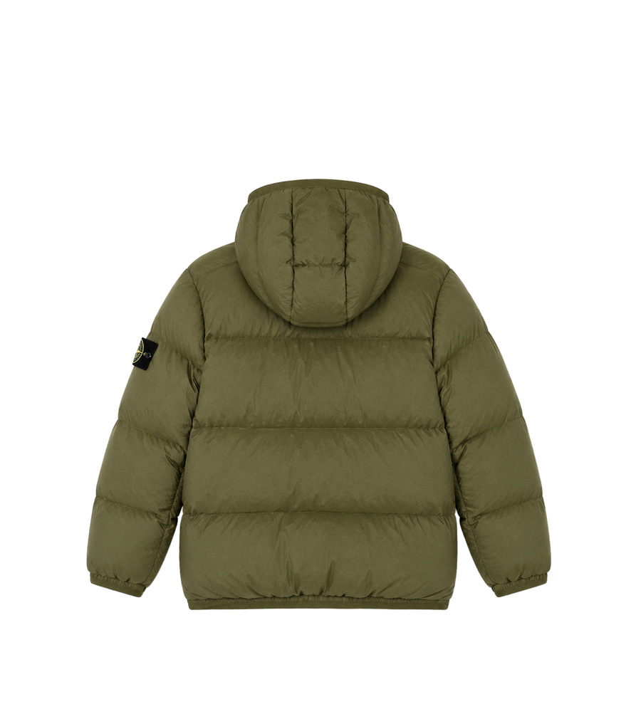 Kids Korte Parka Militair Groen