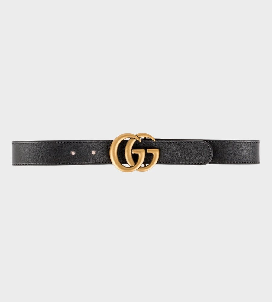 GG Marmont Belt Gold Buckle