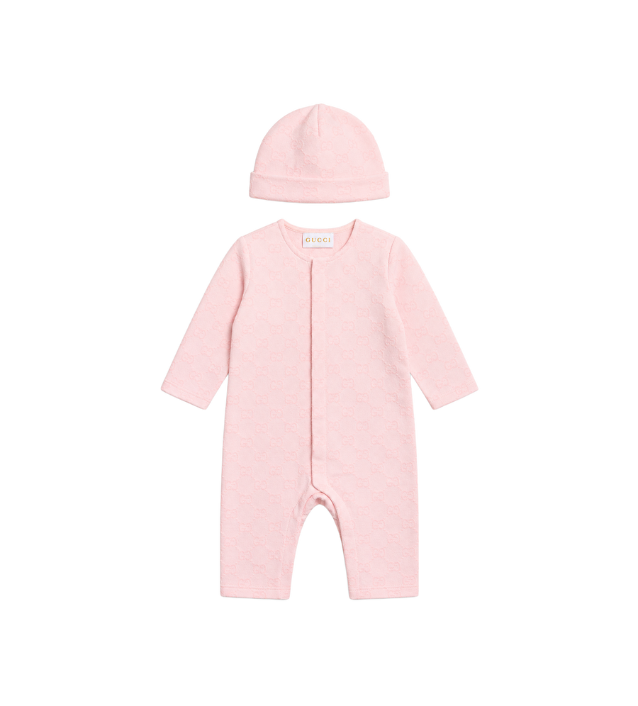 Baby Cotton Two-Piece Gift Set Pink