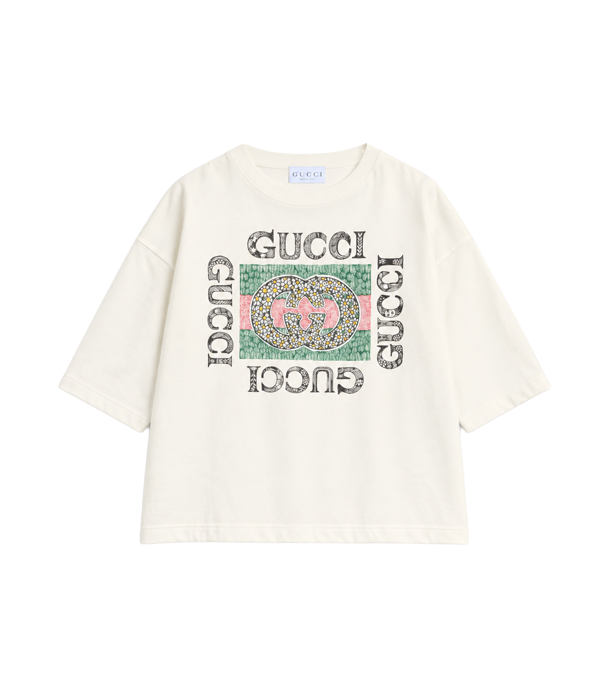 Kids Logo Print T-shirt White – FOUR Kids