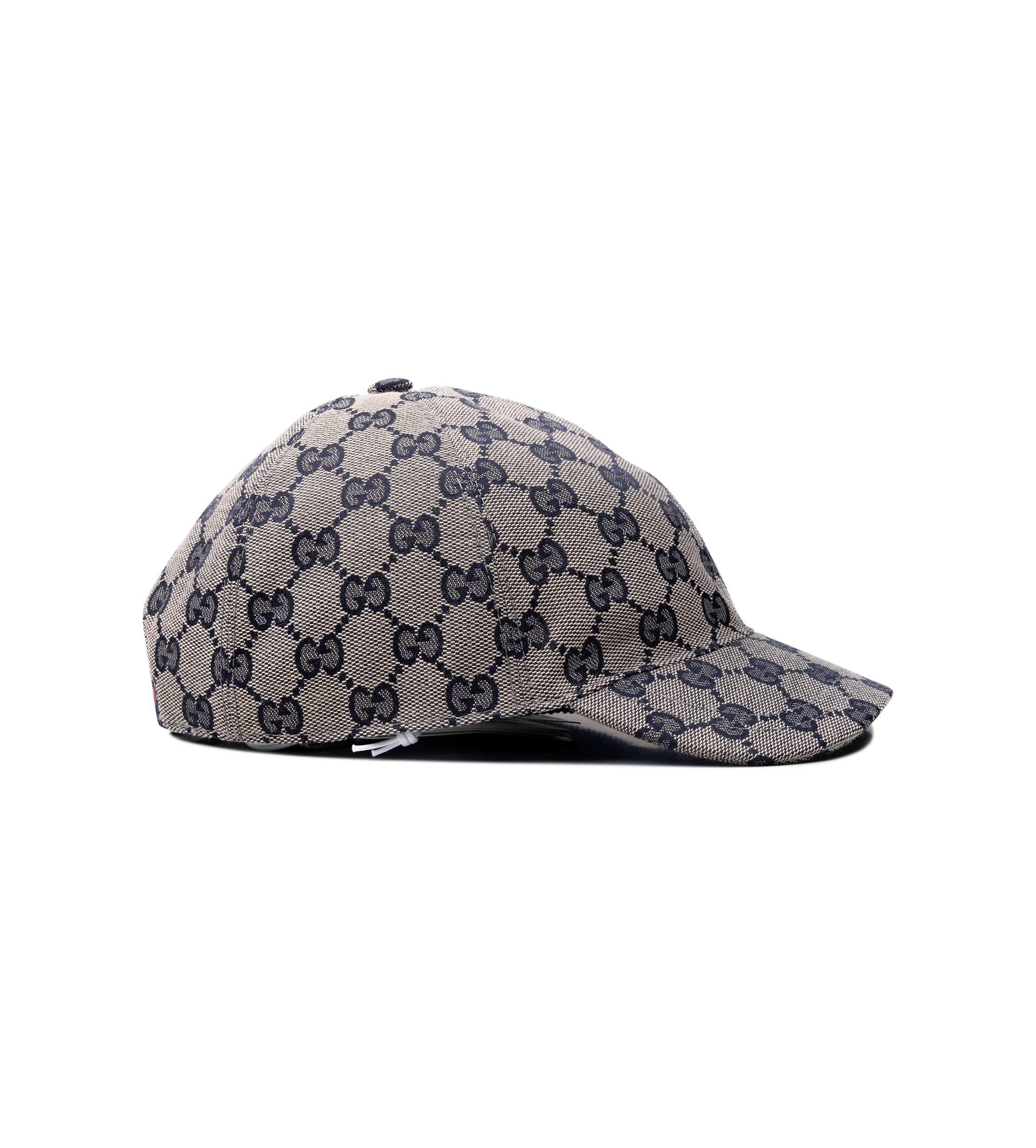 Gucci Original GG Canvas Baseball Hat in Beige and Blue (Kids)