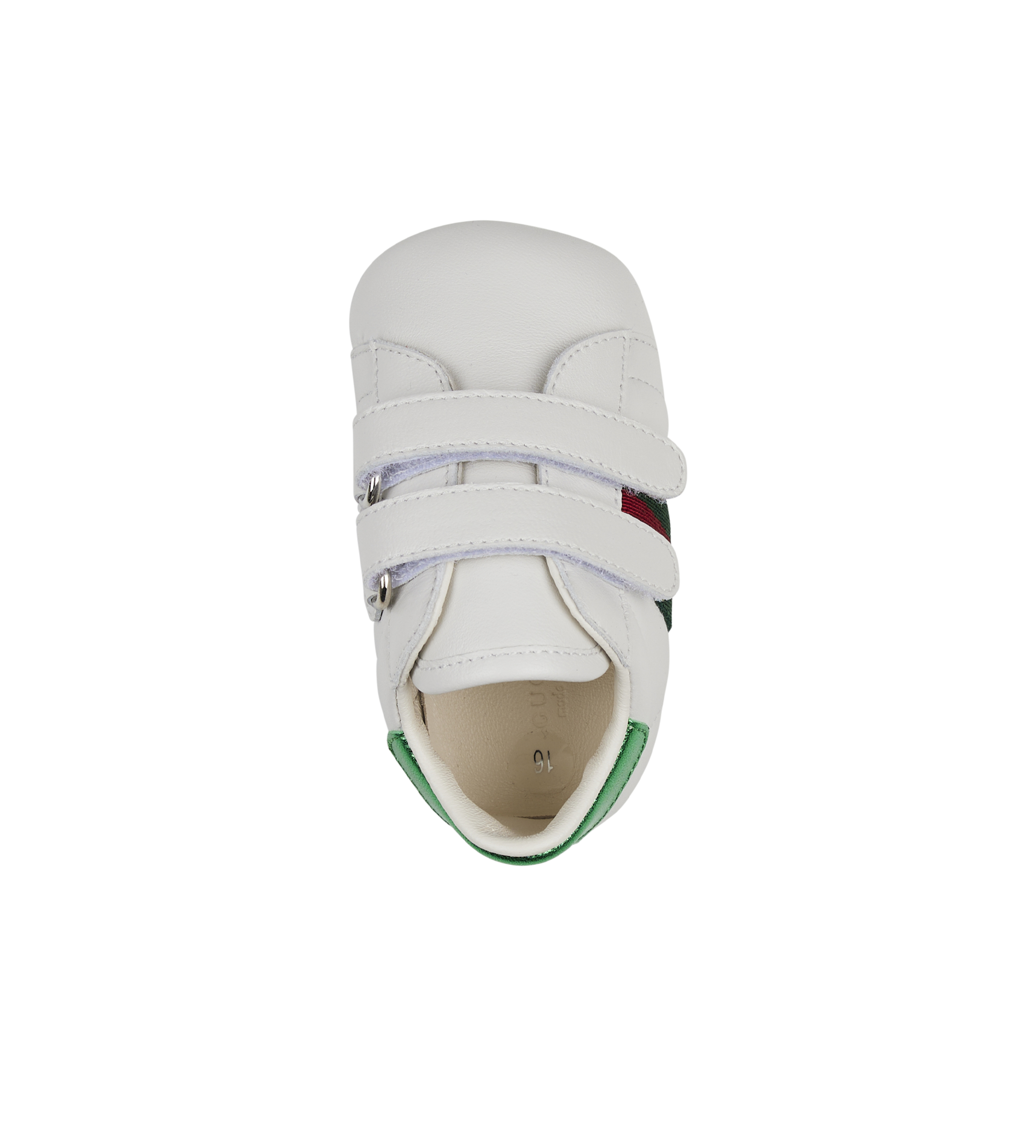 white Gucci Signature Stripe sneakers
