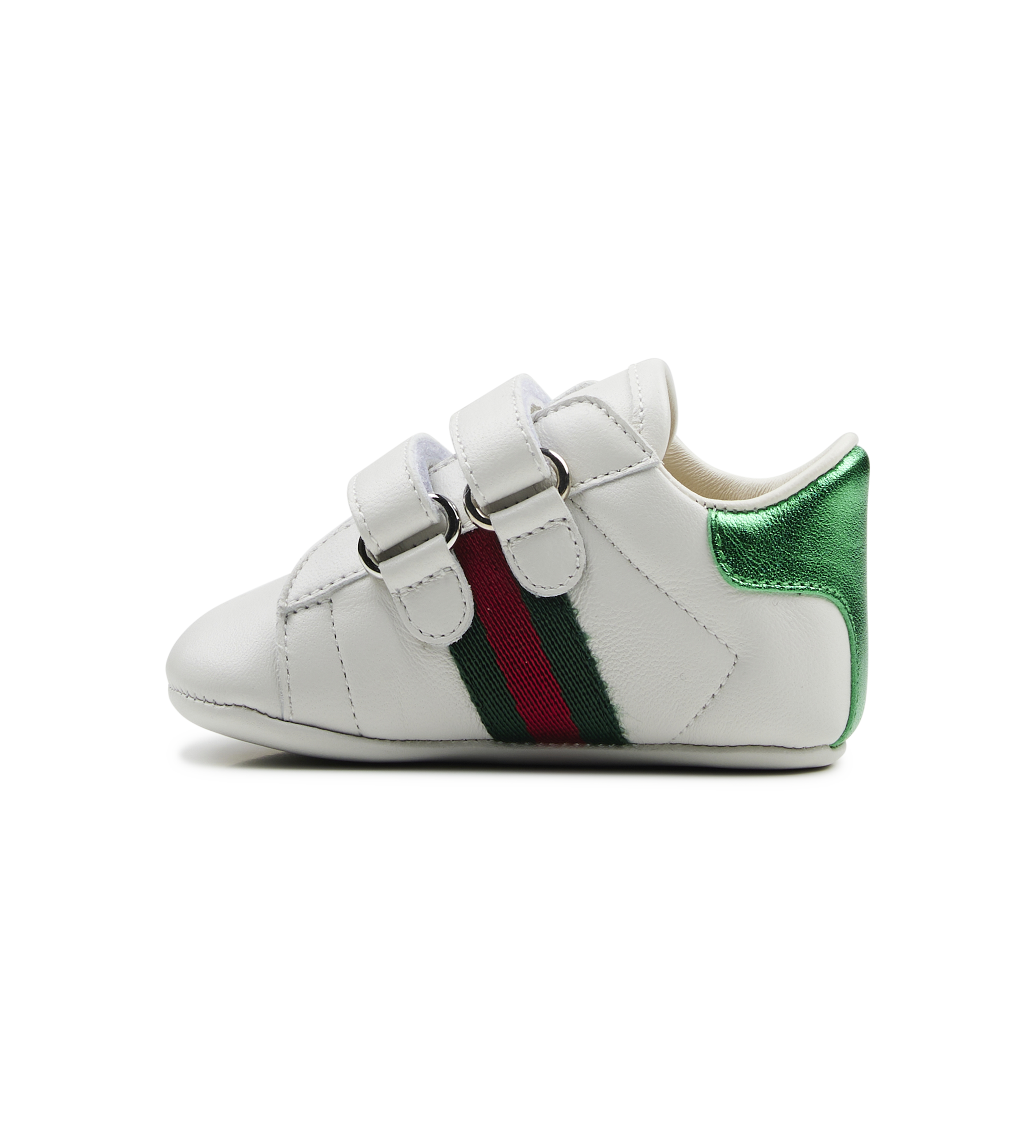 white baby gucci shoes