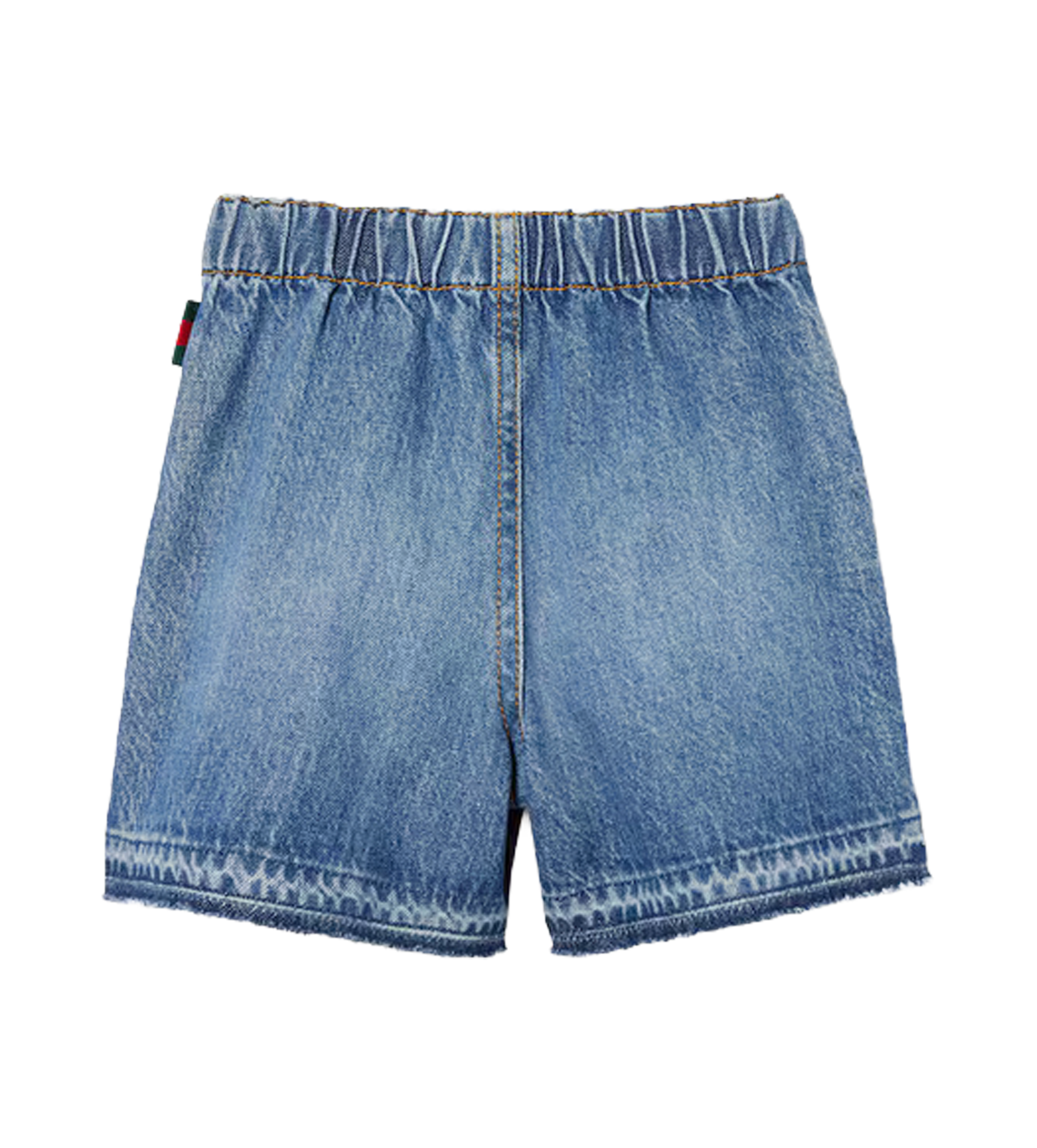 Gucci Baby-denimbermuda in blauw