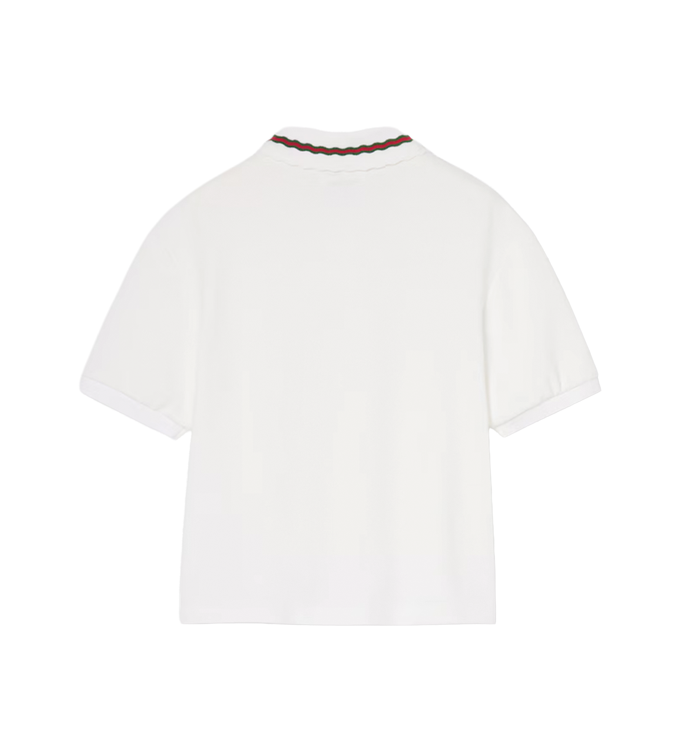 Gucci Children’s Cotton Polo Shirt in New White