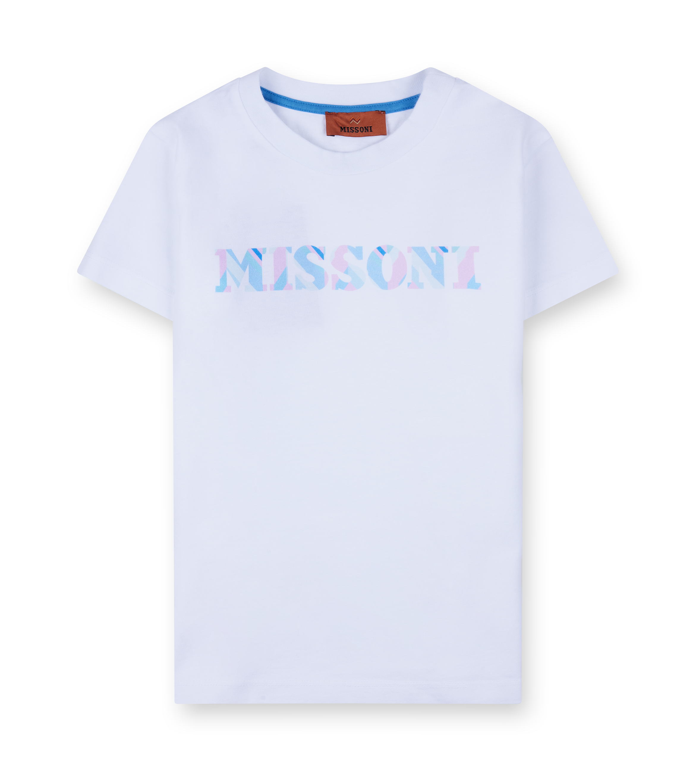 Missoni Zigzag T-shirt voor meisjes in wit