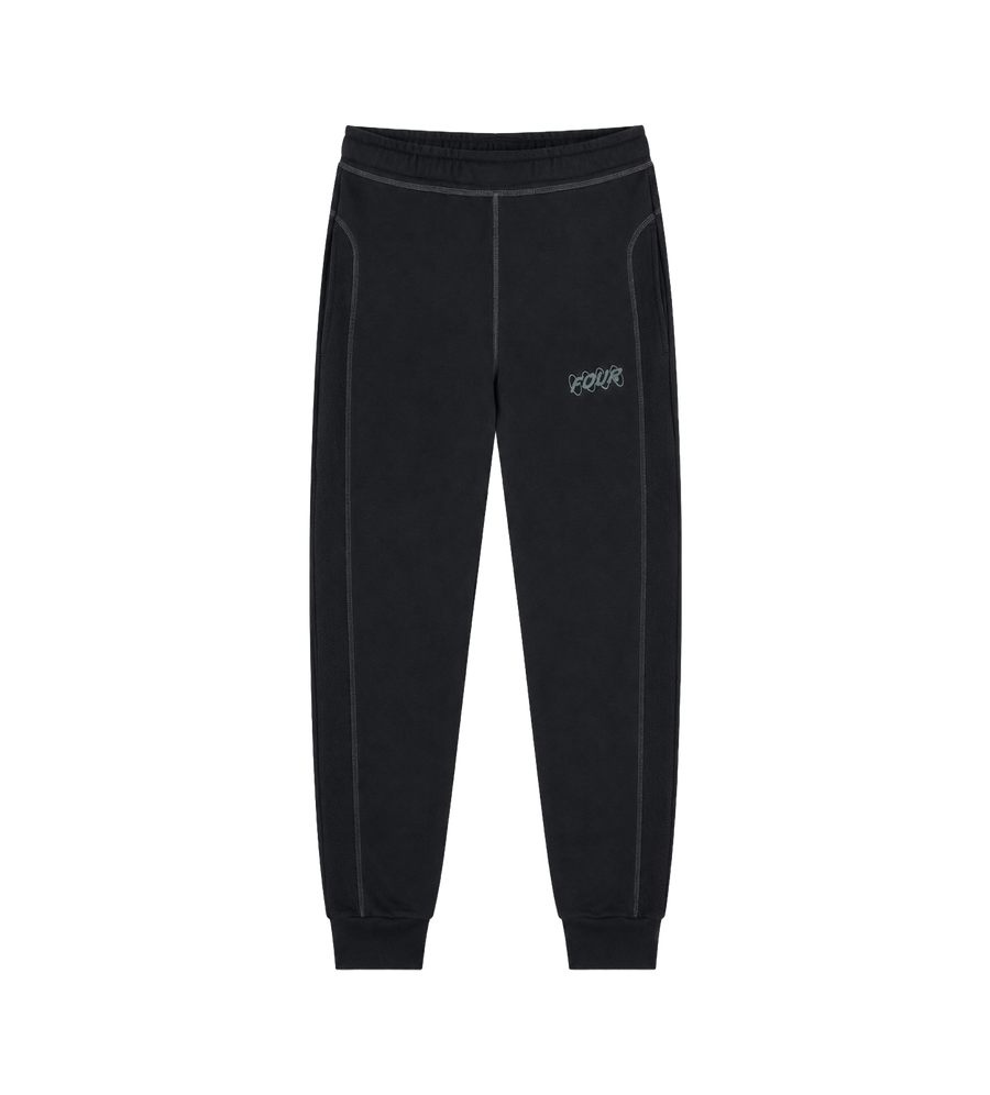 Circles Inside Out Sweatpants Black