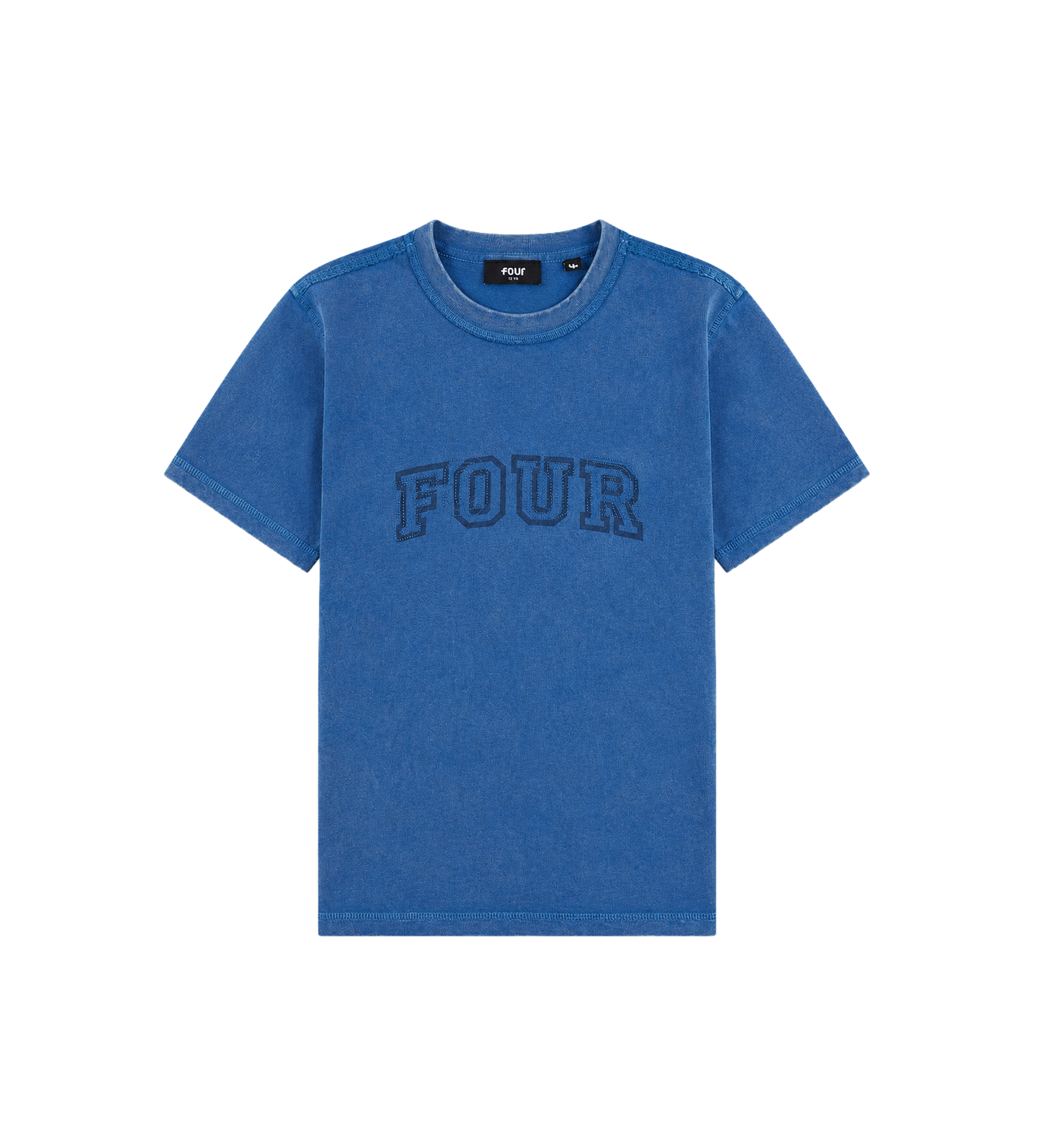 Arch T-shirt Washed Blauw