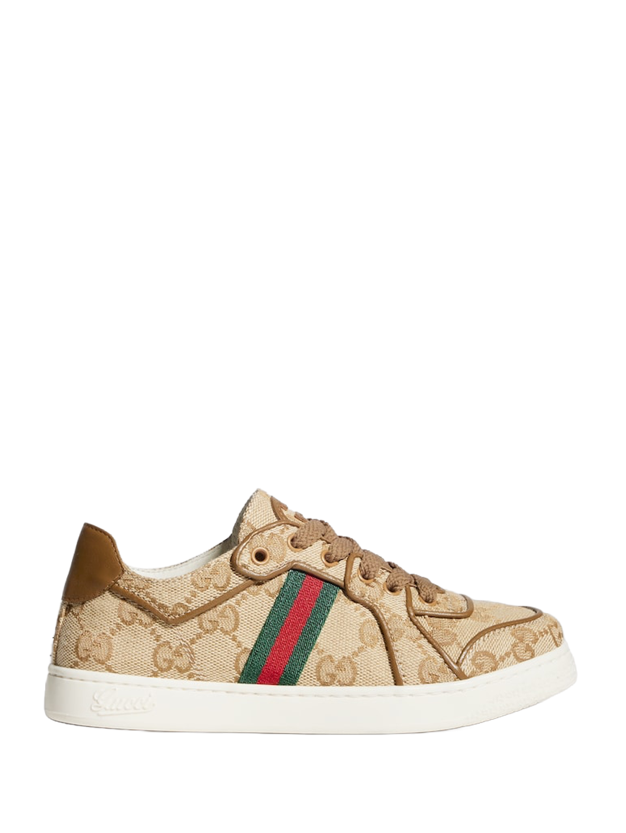 Kids Stretch lage top Sneakers Beige/ivoor