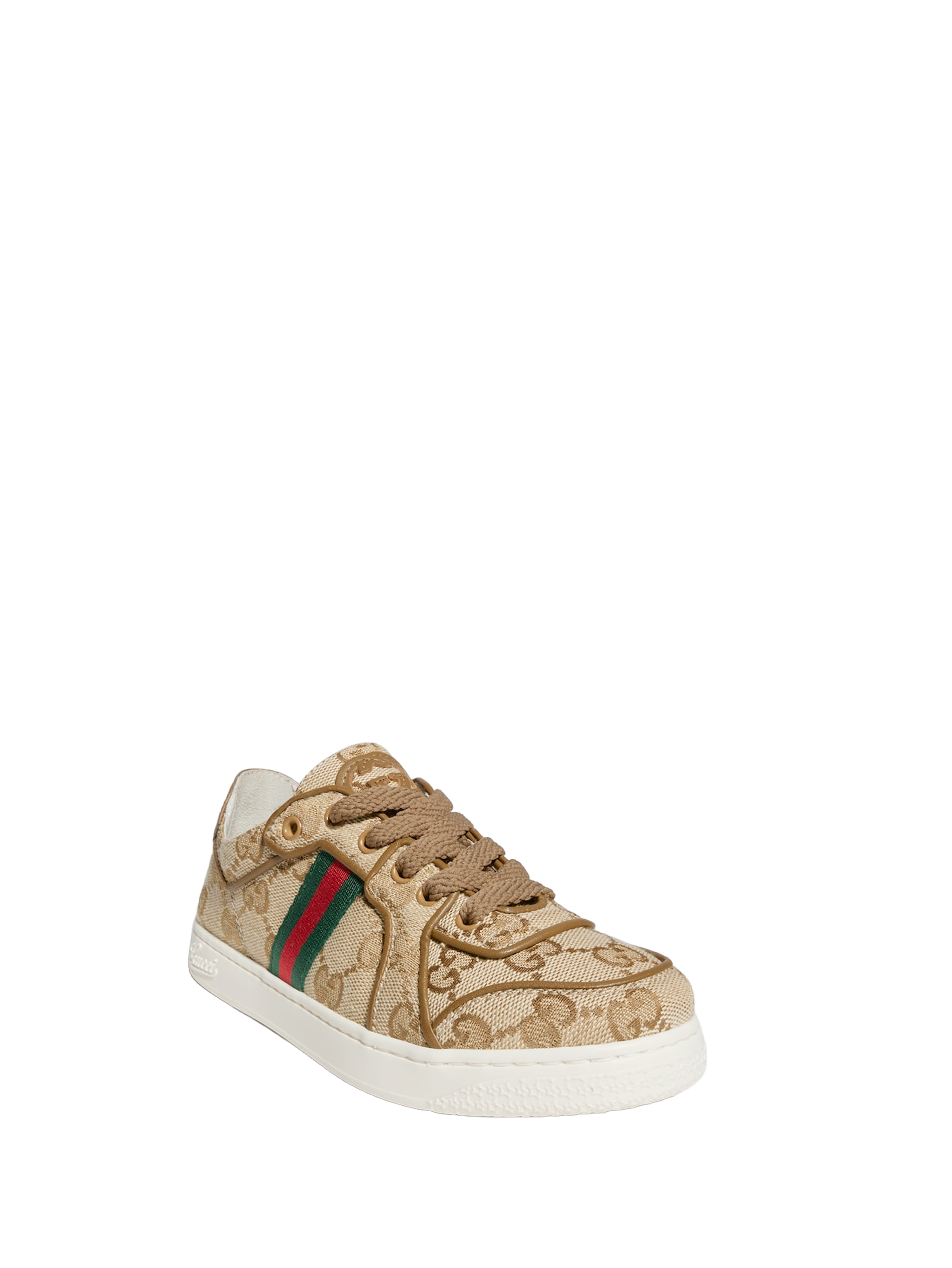 Kids Stretch lage top Sneakers Beige/ivoor