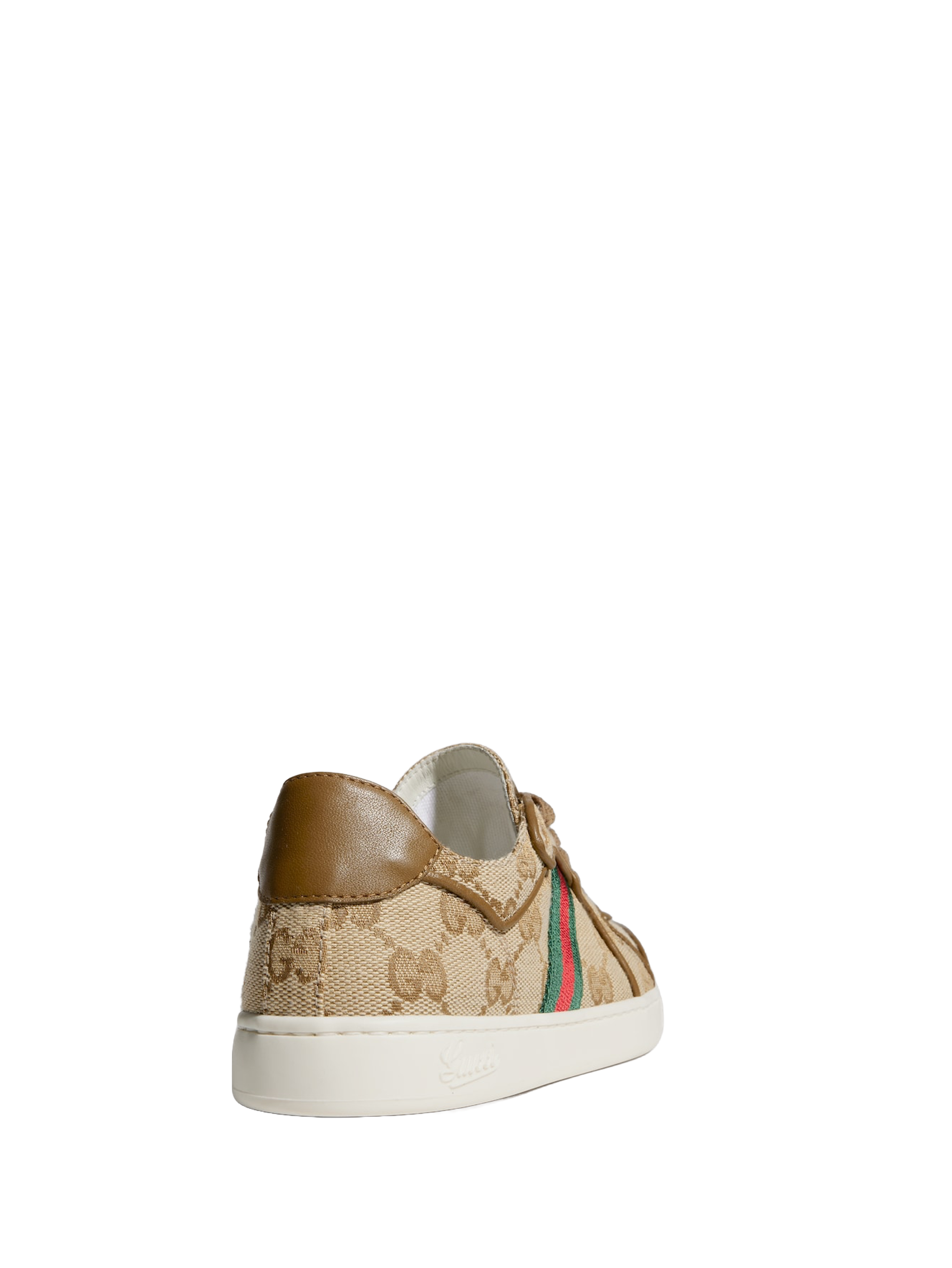 Kids Stretch lage top Sneakers Beige/ivoor