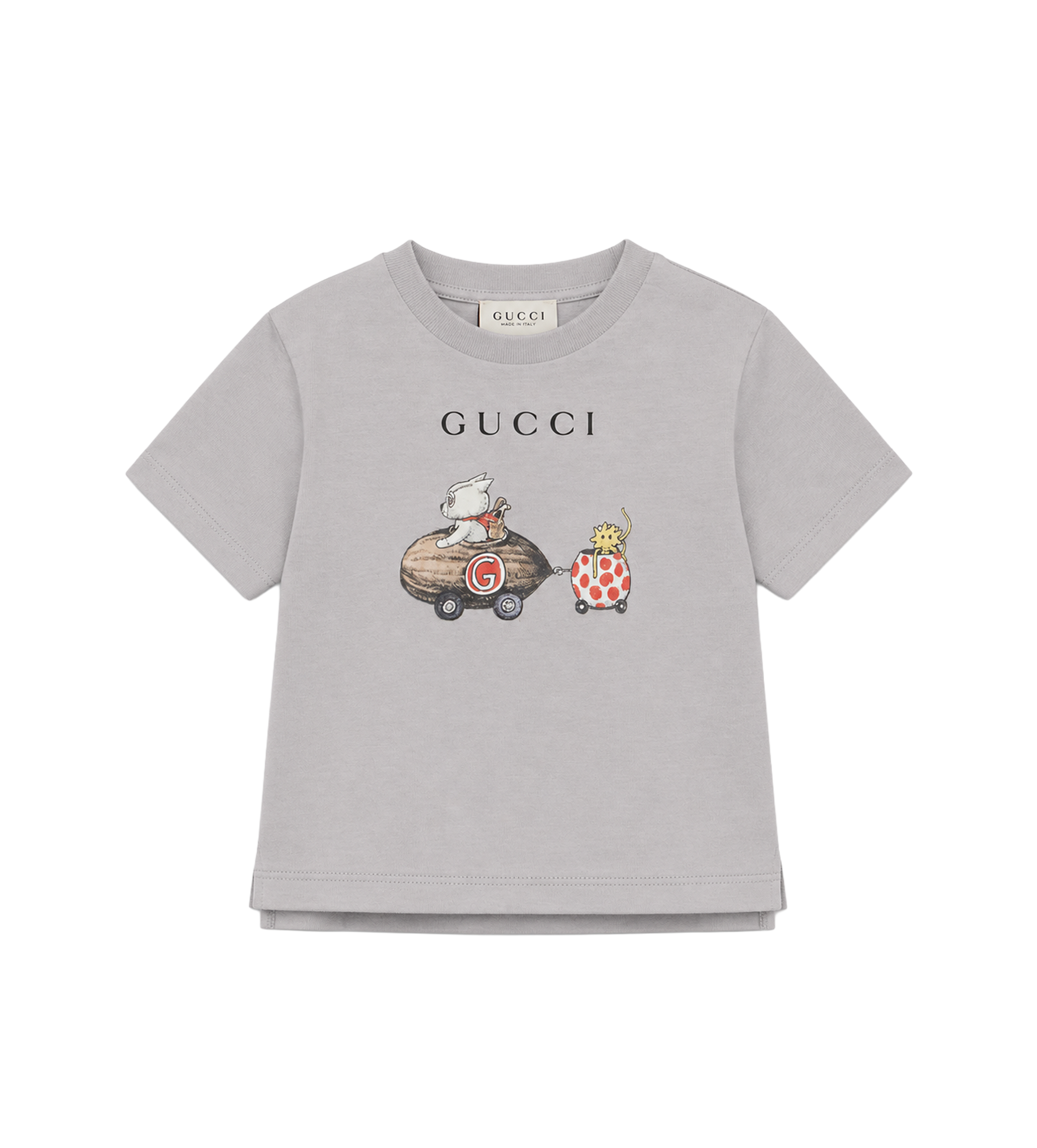 Baby Katoenen T-shirt met print Thunderstorm / Multi