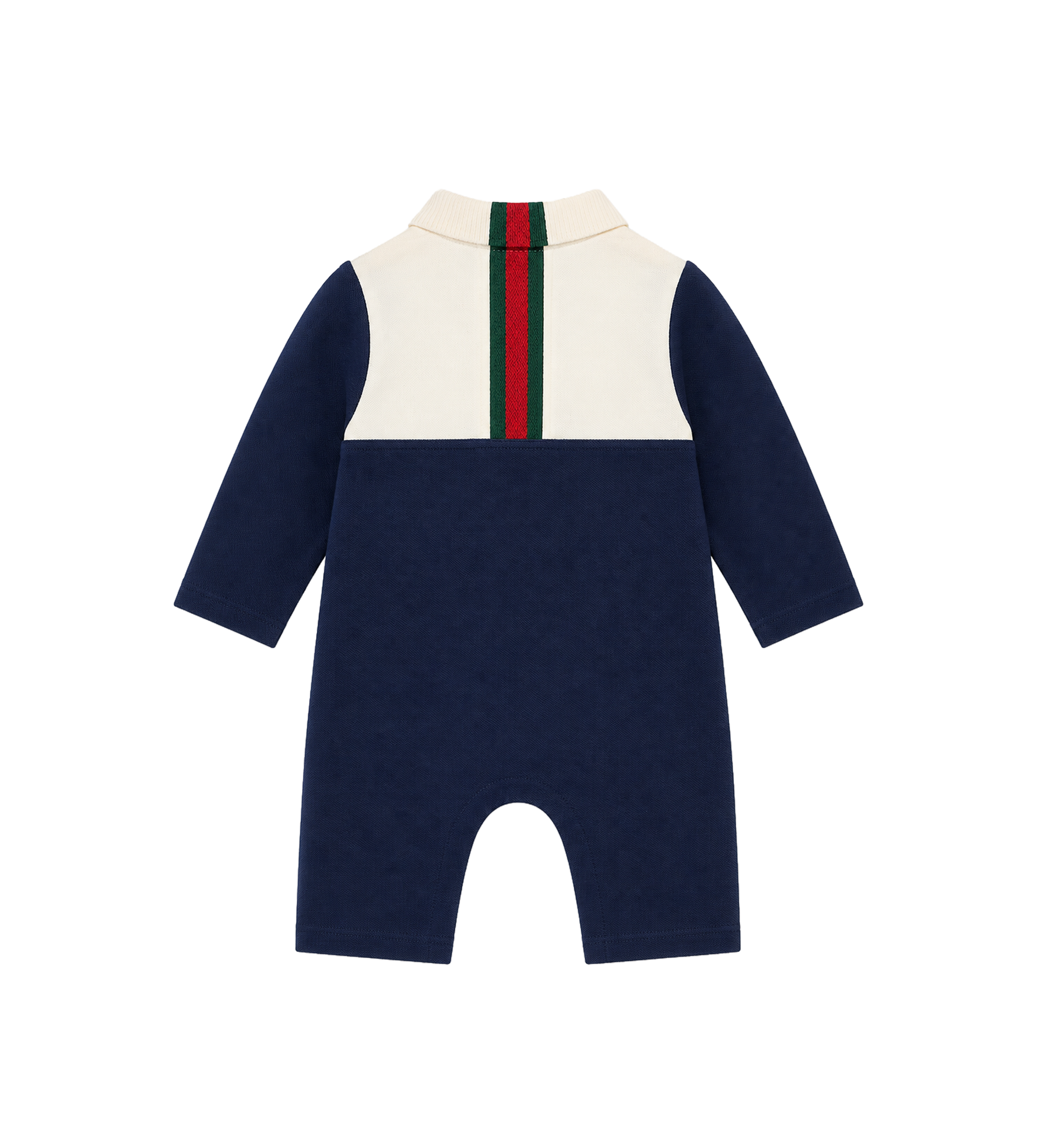 Baby Katoenen eendelig met web-oltremare