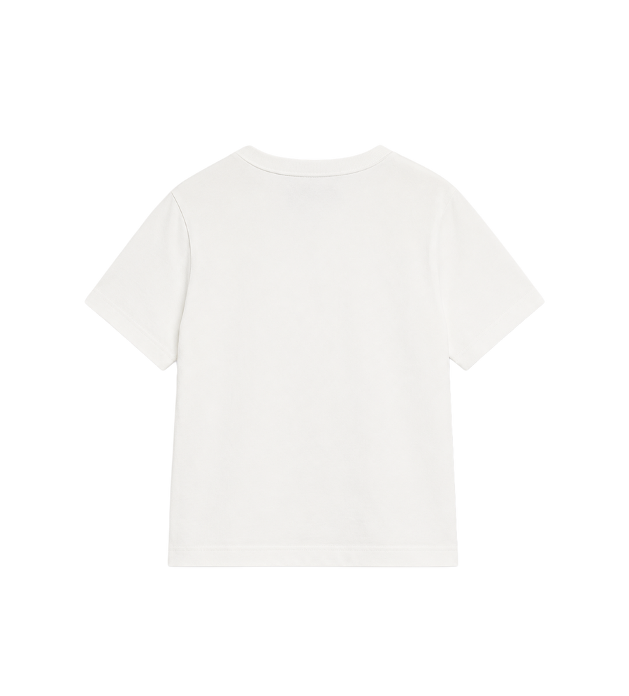 Kids Cotton T-Shirt with Print New White / Multi