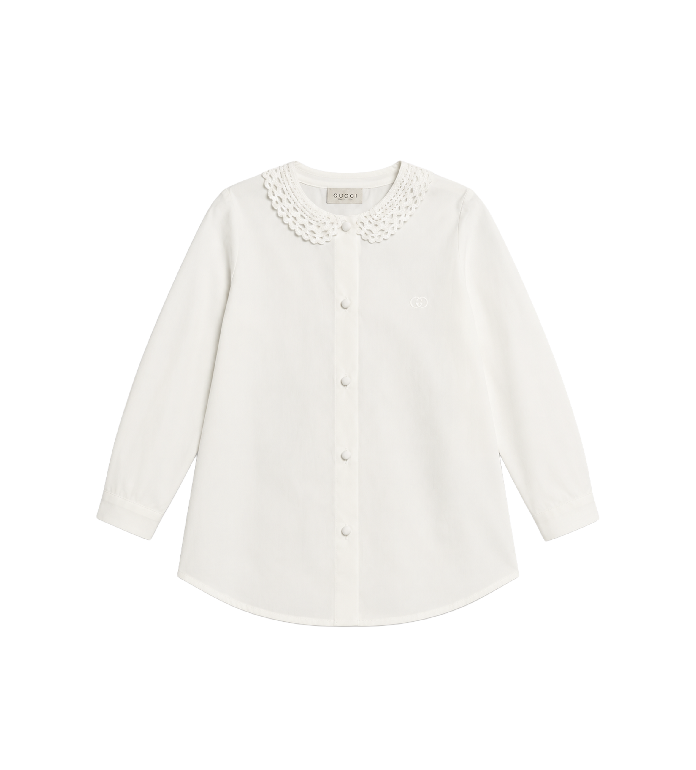 Kids Katoenen blouse wit