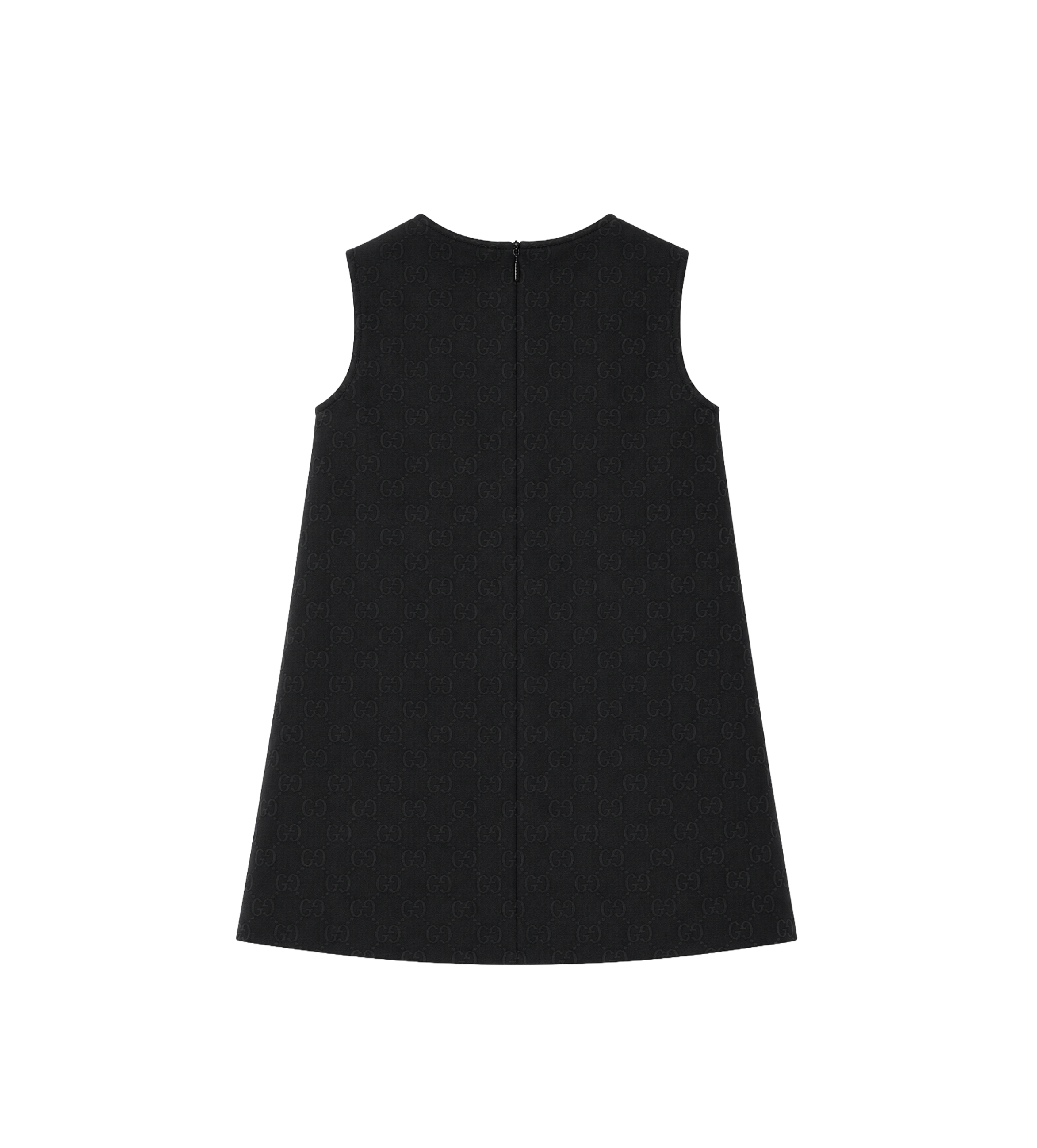 Kids GG Katoenen Jurk Zwart