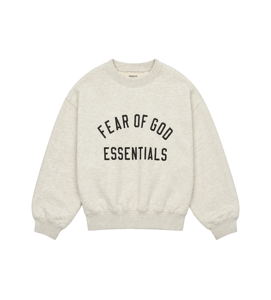 Kids Classic Crewneck Sweatshirt Oatmeal