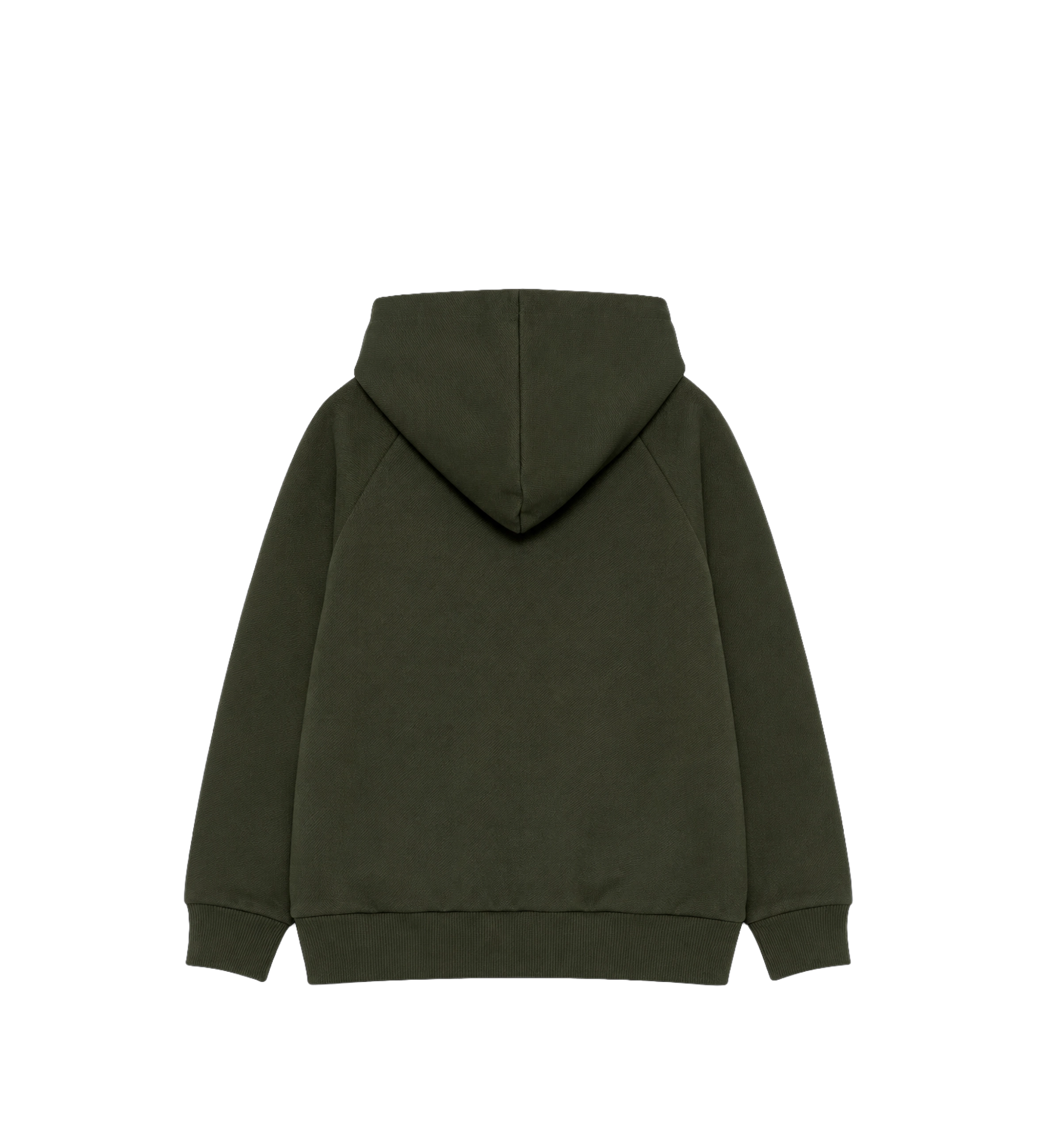 Kids Zip-Up Fleecehoodie Groen