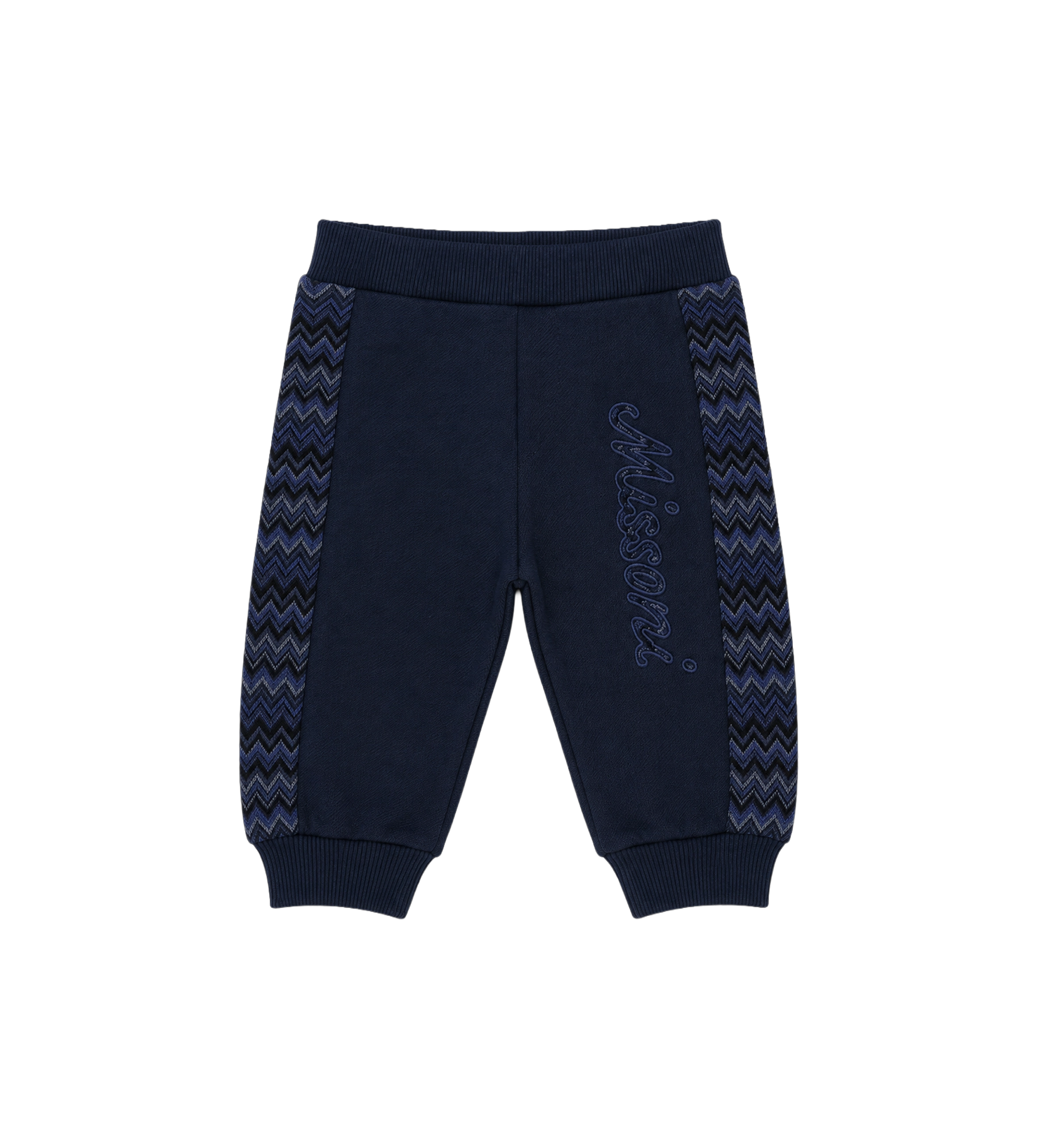 Baby Logo geborduurde trainingsbroek marineblauw