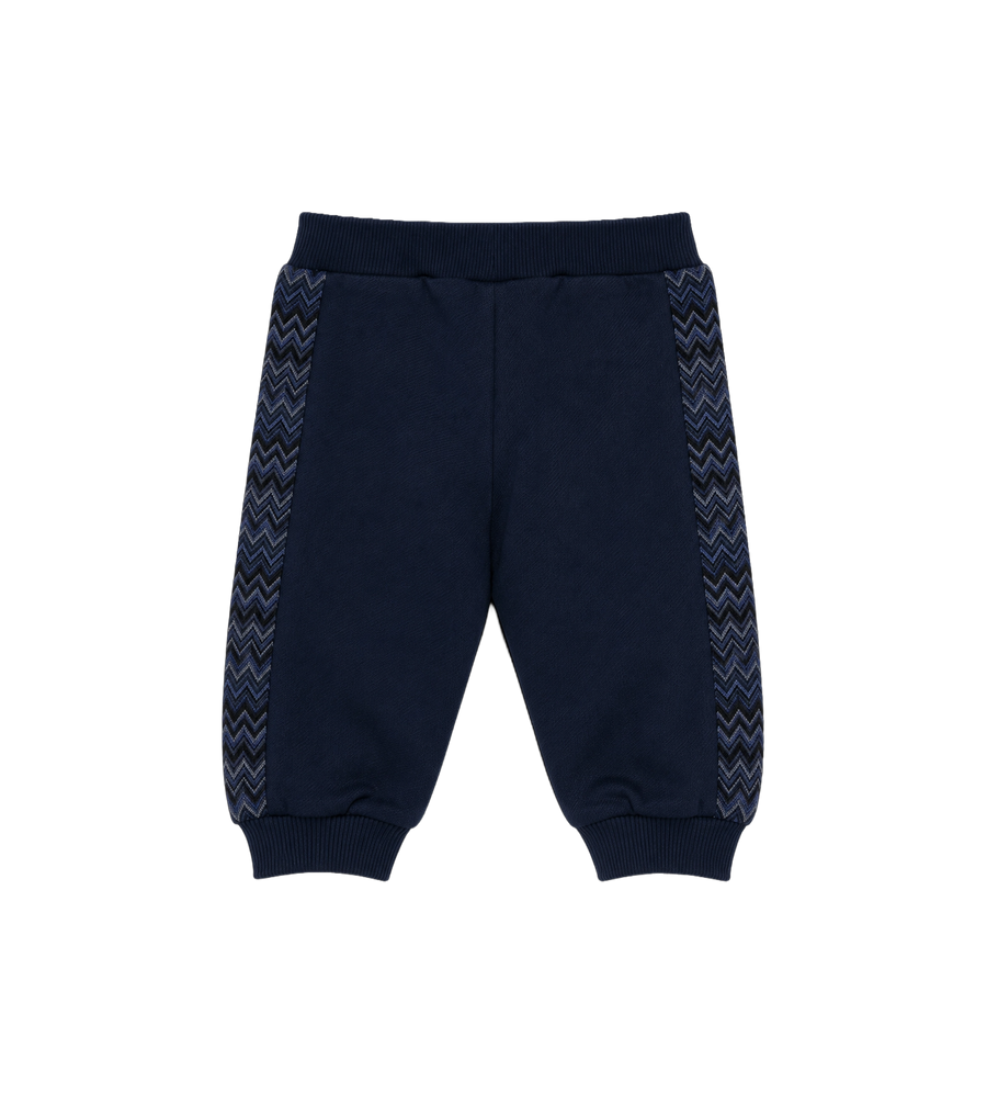 Baby Logo Embroidered Track Pants Navy