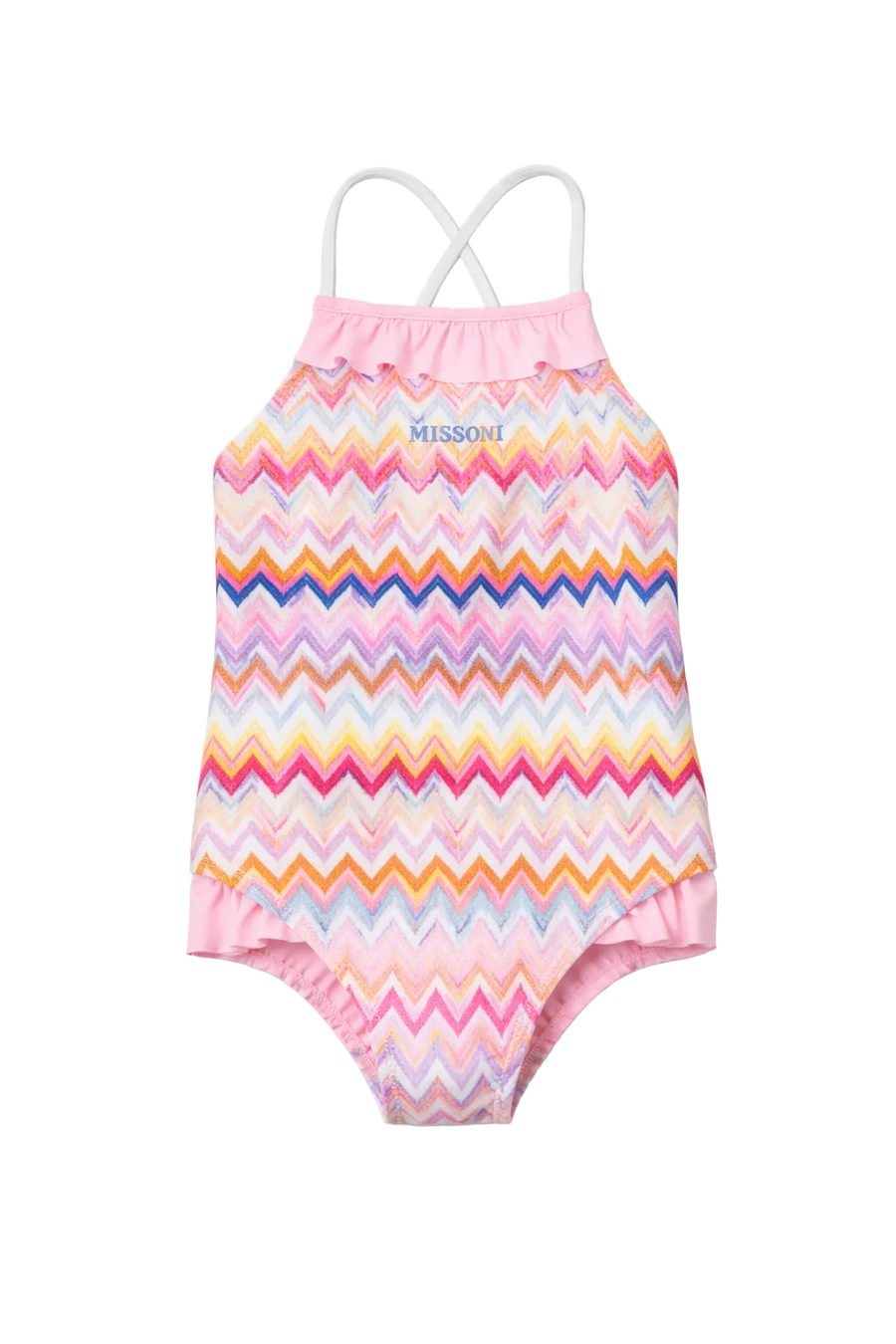 Missoni Baby Chevron Stripe Swimsuit - Multicolour