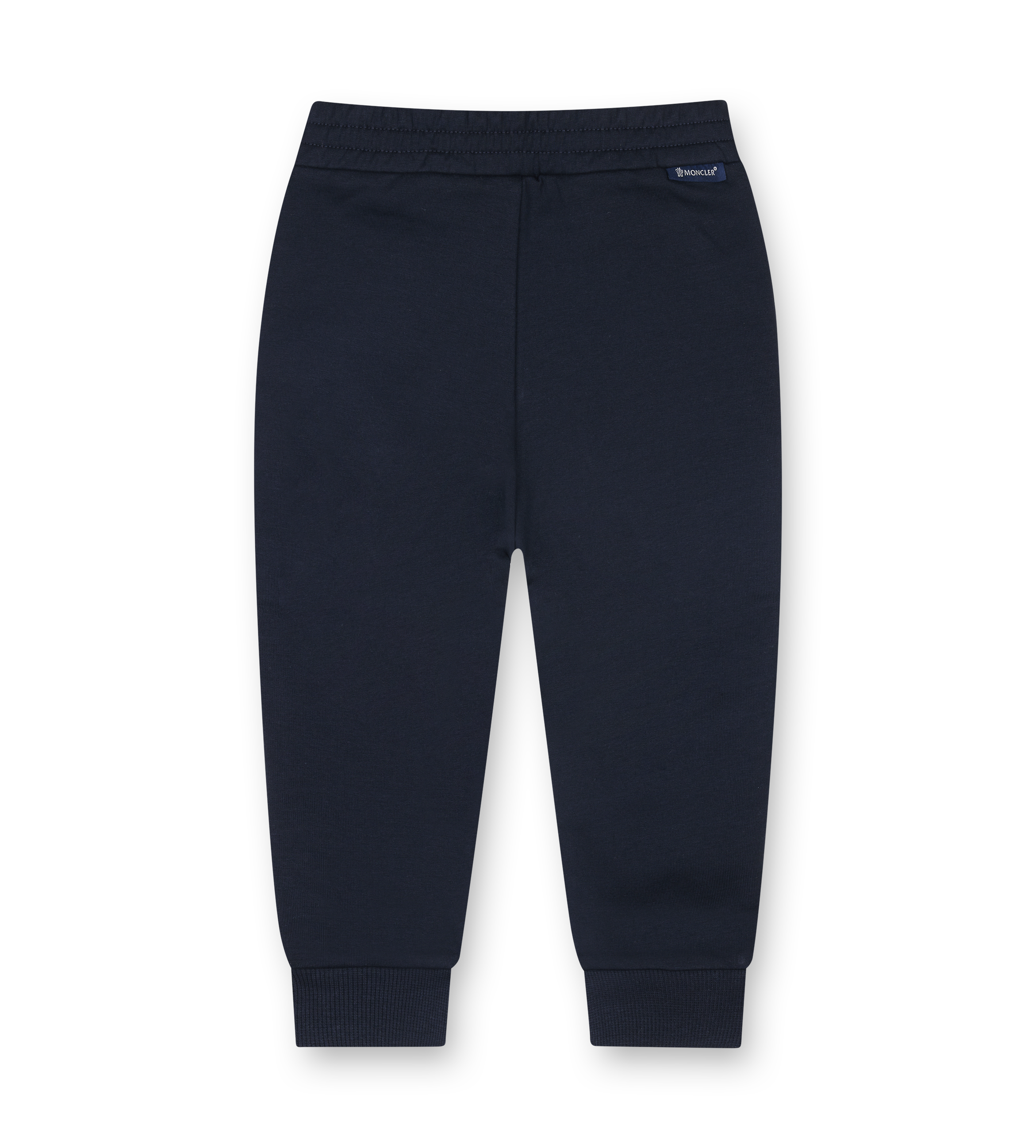 Moncler Striped Hood Cotton Tracksuit Set in Navy Blue (Baby)