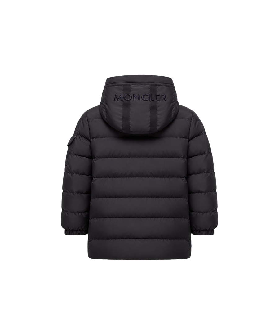 Baby Brannock Hooded Short Parka Navy Blue