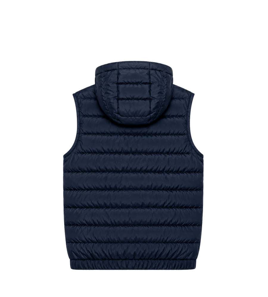 Kids Wystan Down Gilet Navy Blue