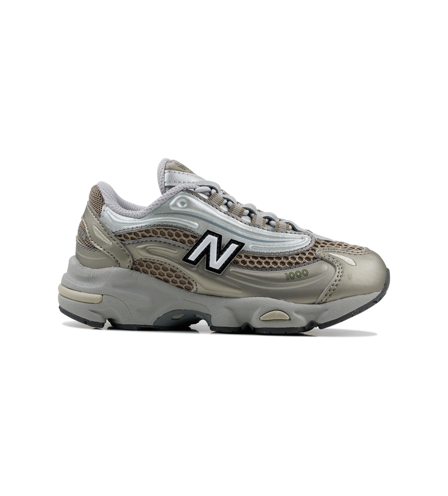 New Balance 1000 Arid Stone & Light Silver Meta (GS)