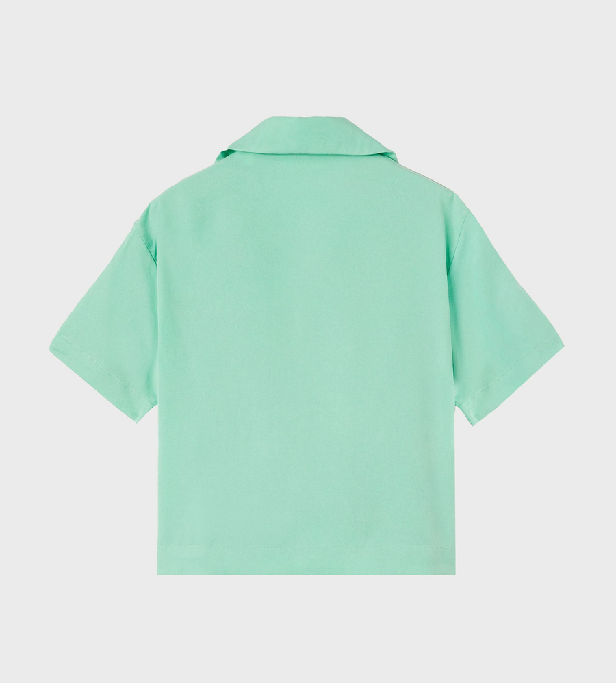 Bowling Shirt Mint Green