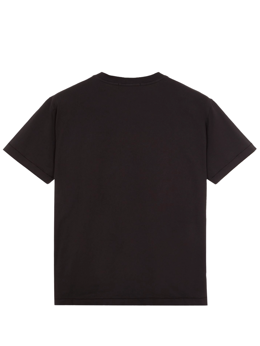 Kids Compass-patch T-shirt in zwart