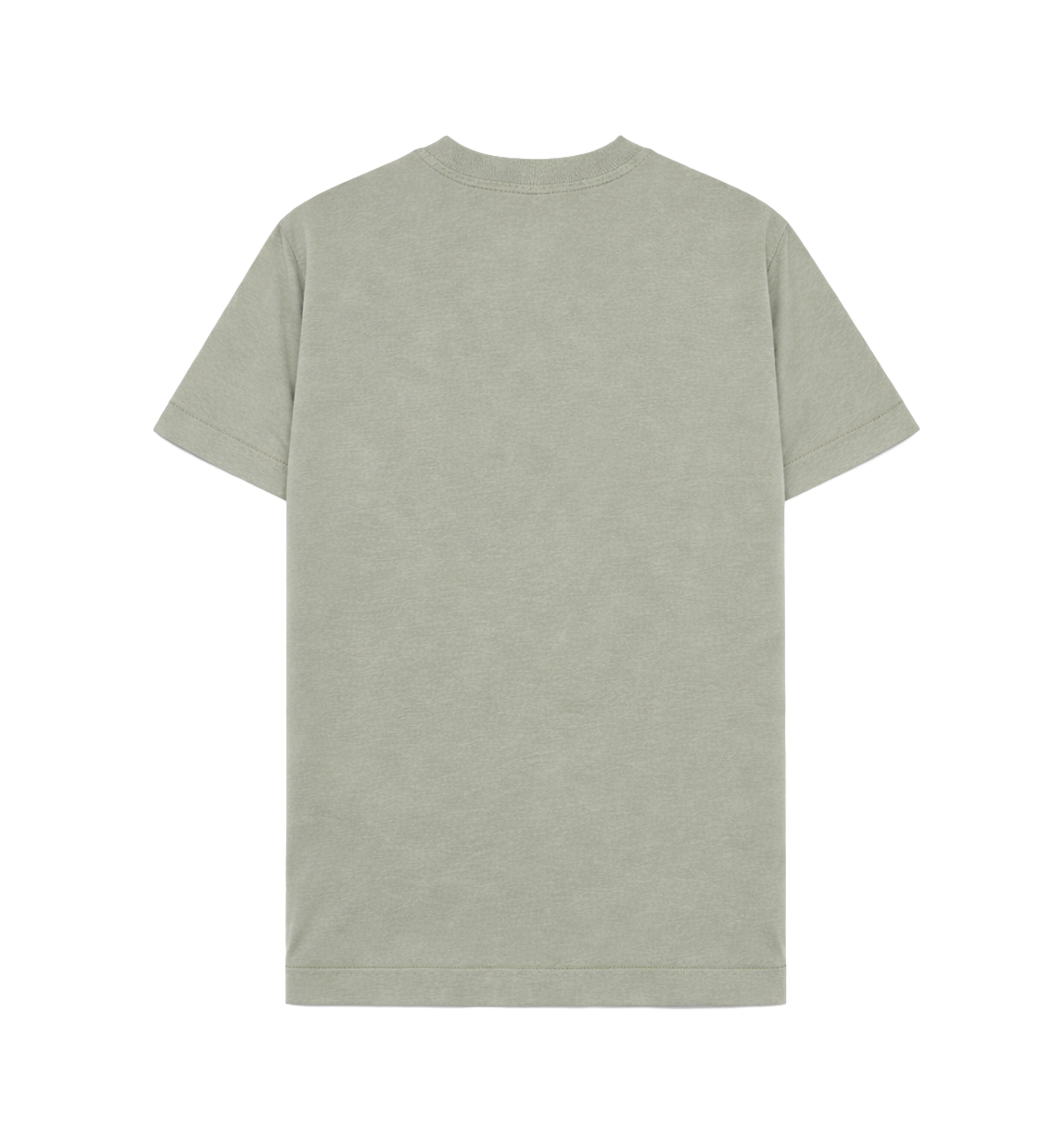 Stone Island Junior Logo T-shirt in Parelgrijs