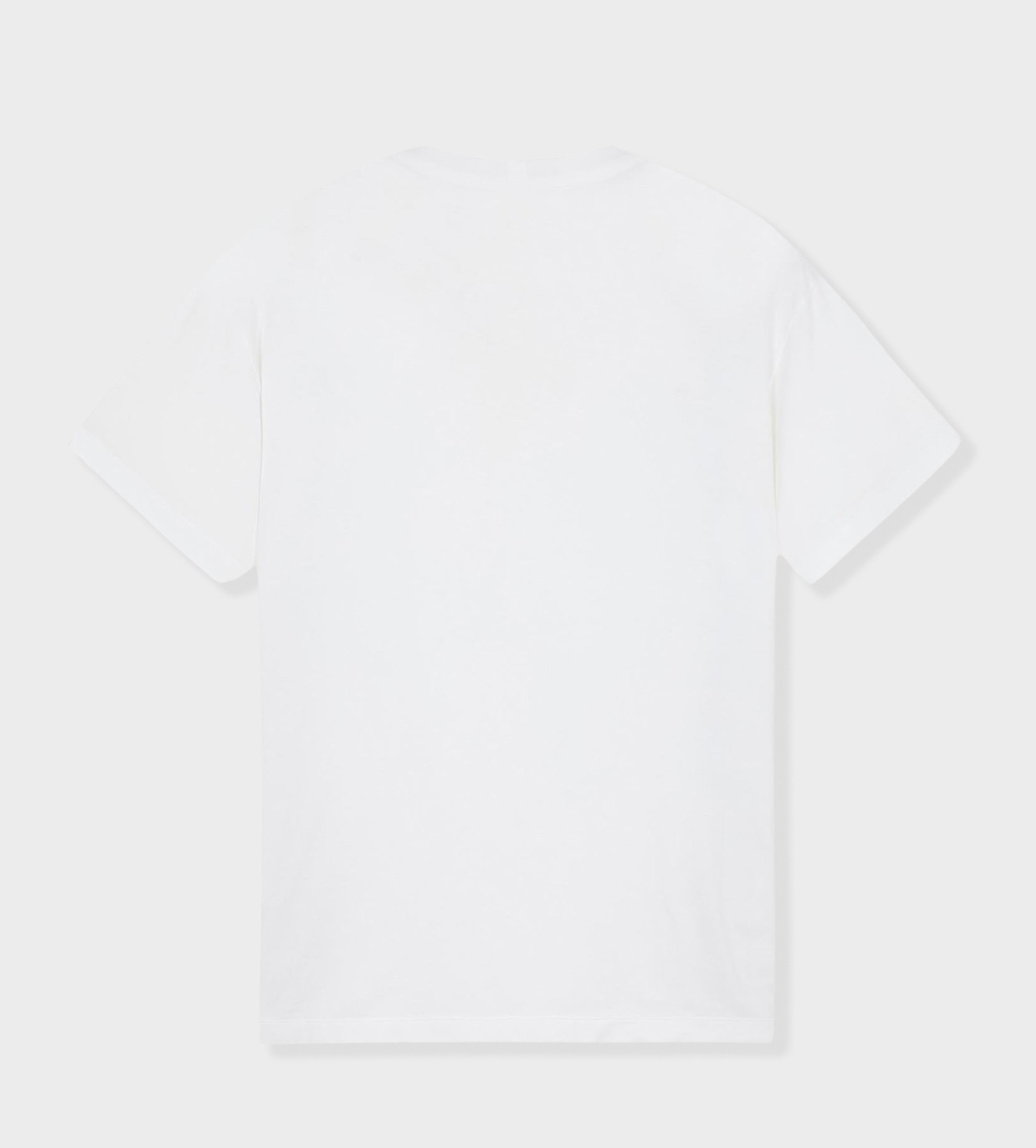 Stone Island Kompas Patch T-shirt Wit