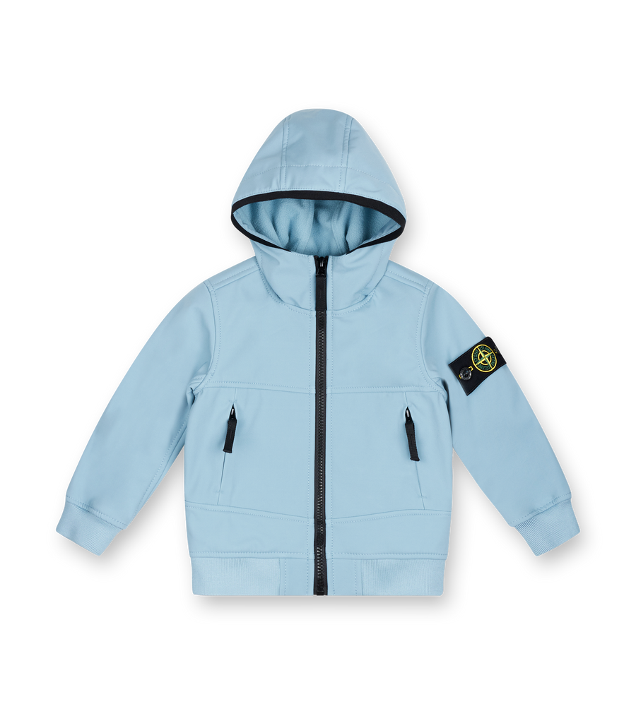 Stone Island Softshell Jacket in Light Blue (Baby)
