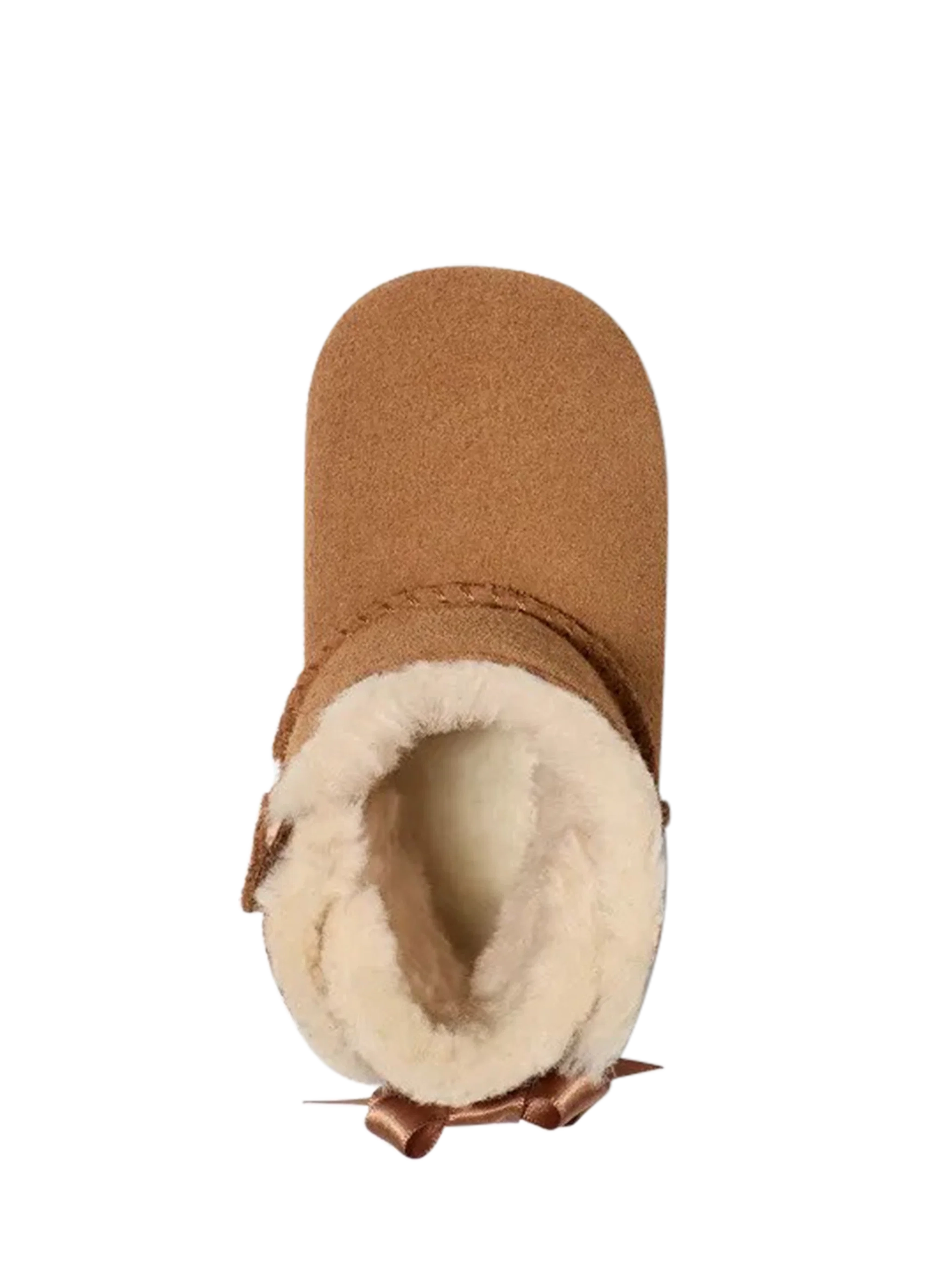UGG Bailey striklaars in kastanje (baby)
