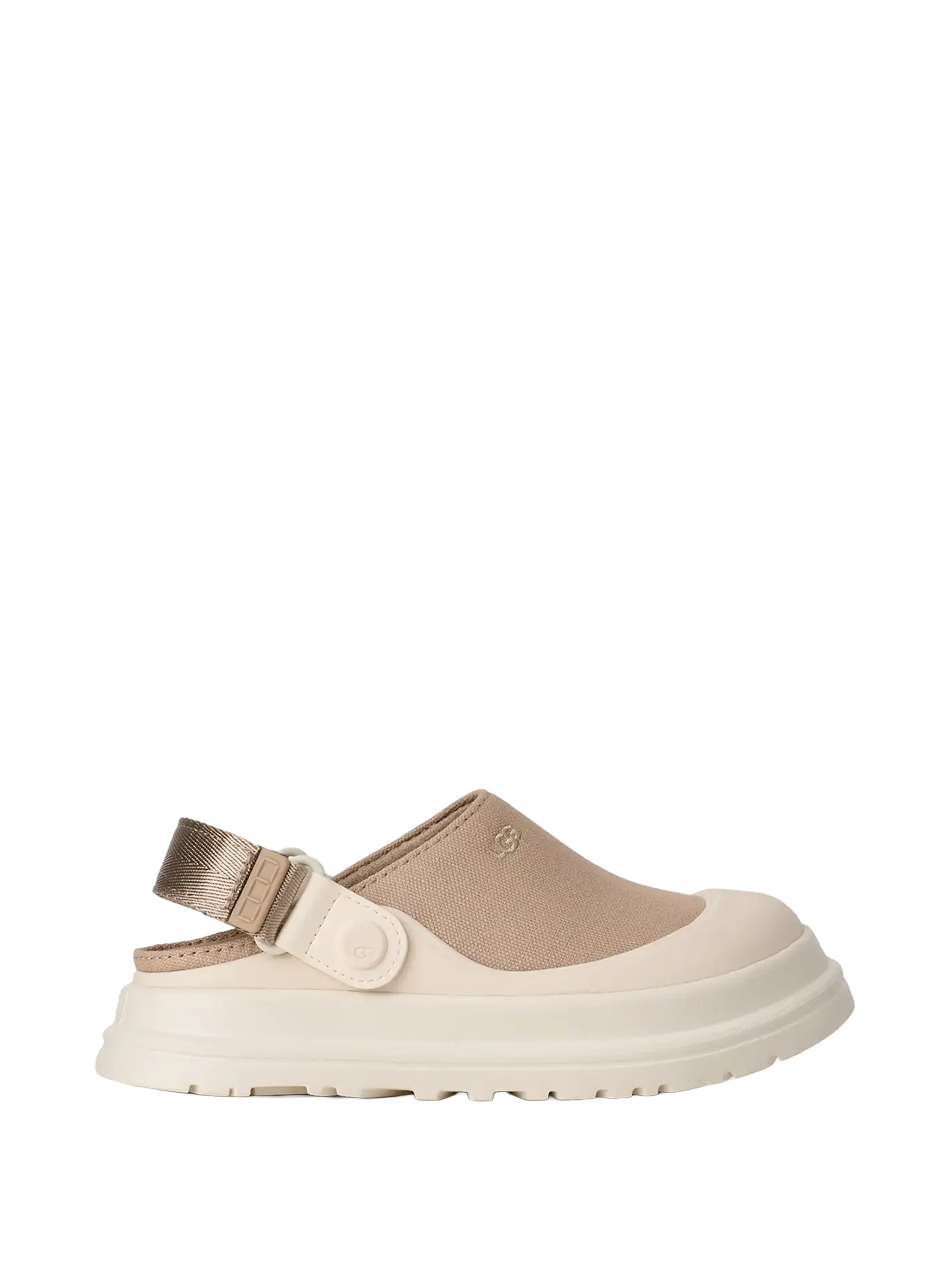 UGG GoldenGlow canvas klomp Kids in Beige