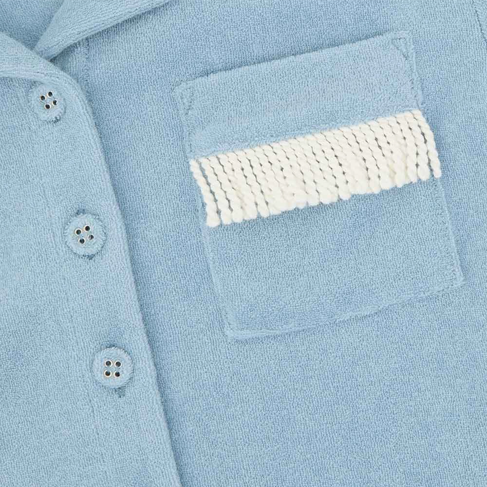 Zimmermann Awaken Terry Top in lichtblauw (kinderen)