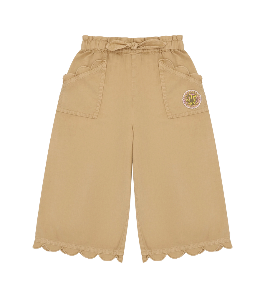 Zimmermann Daylight Denim Pant in Khaki (Kids)