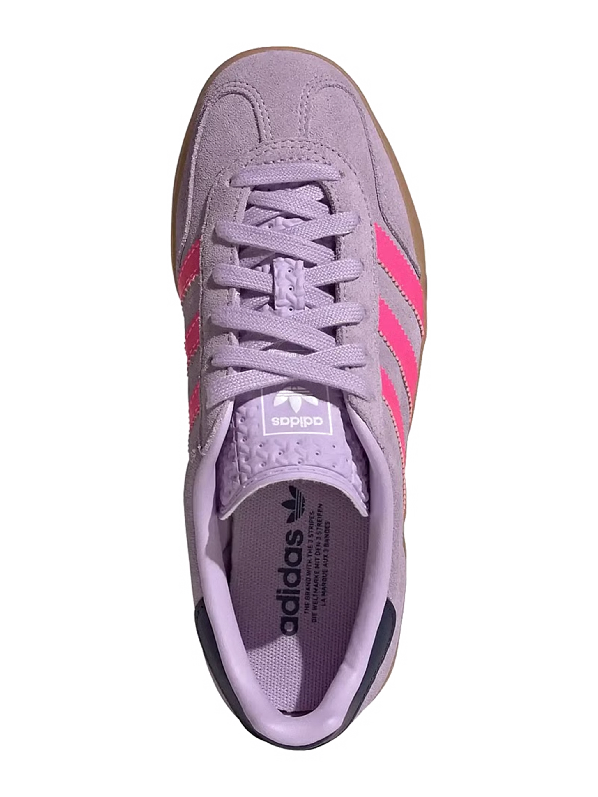 adidas Originals Gazelle Indoor C in Plume/Pink/Gum
