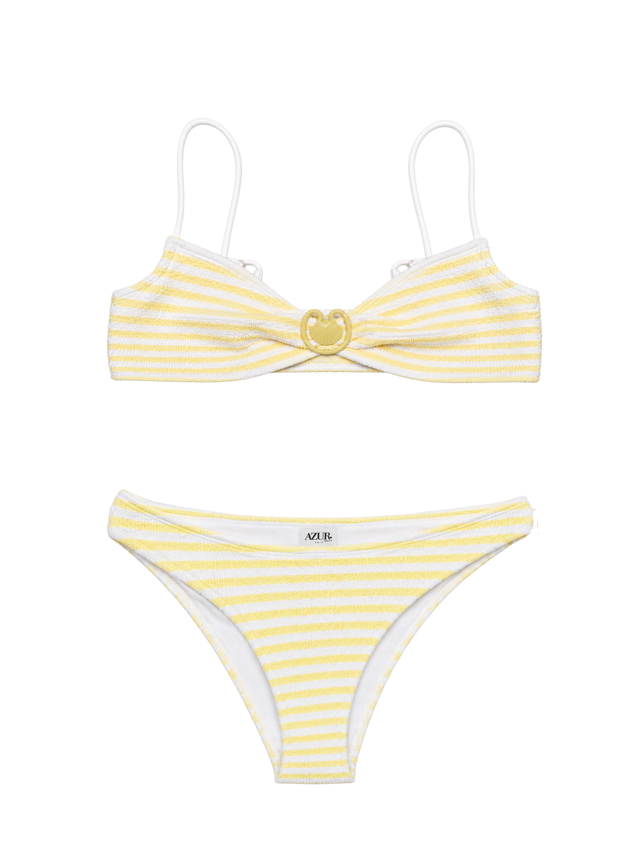 Azur Ibiza Vedra Kids in Yellow stripe