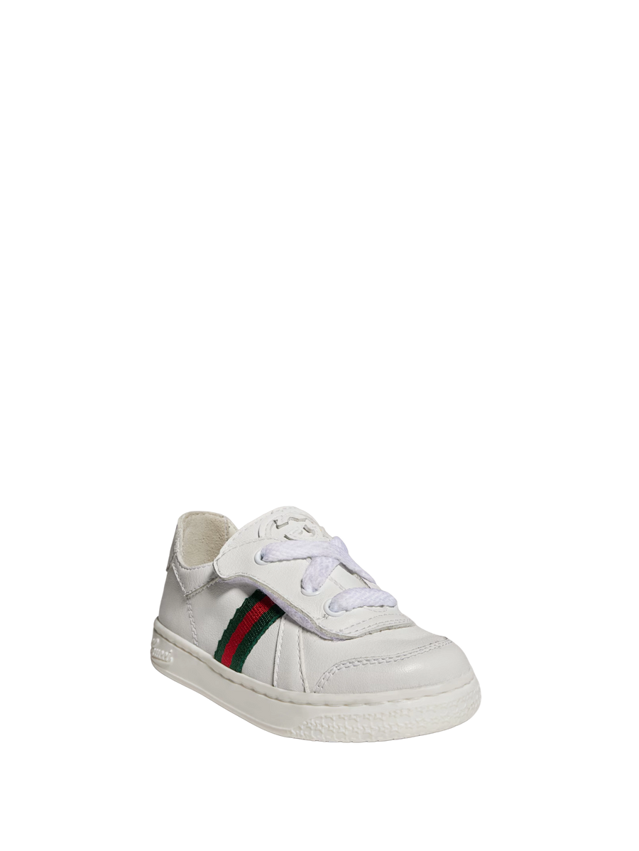 Baby Leather Sneakers Great White / V.R.V.