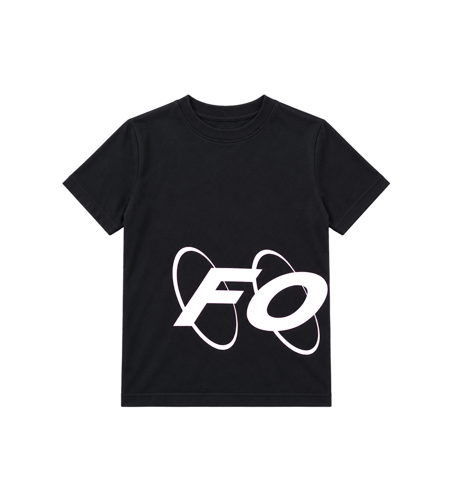 Big Circles T-shirt Zwart/Wit